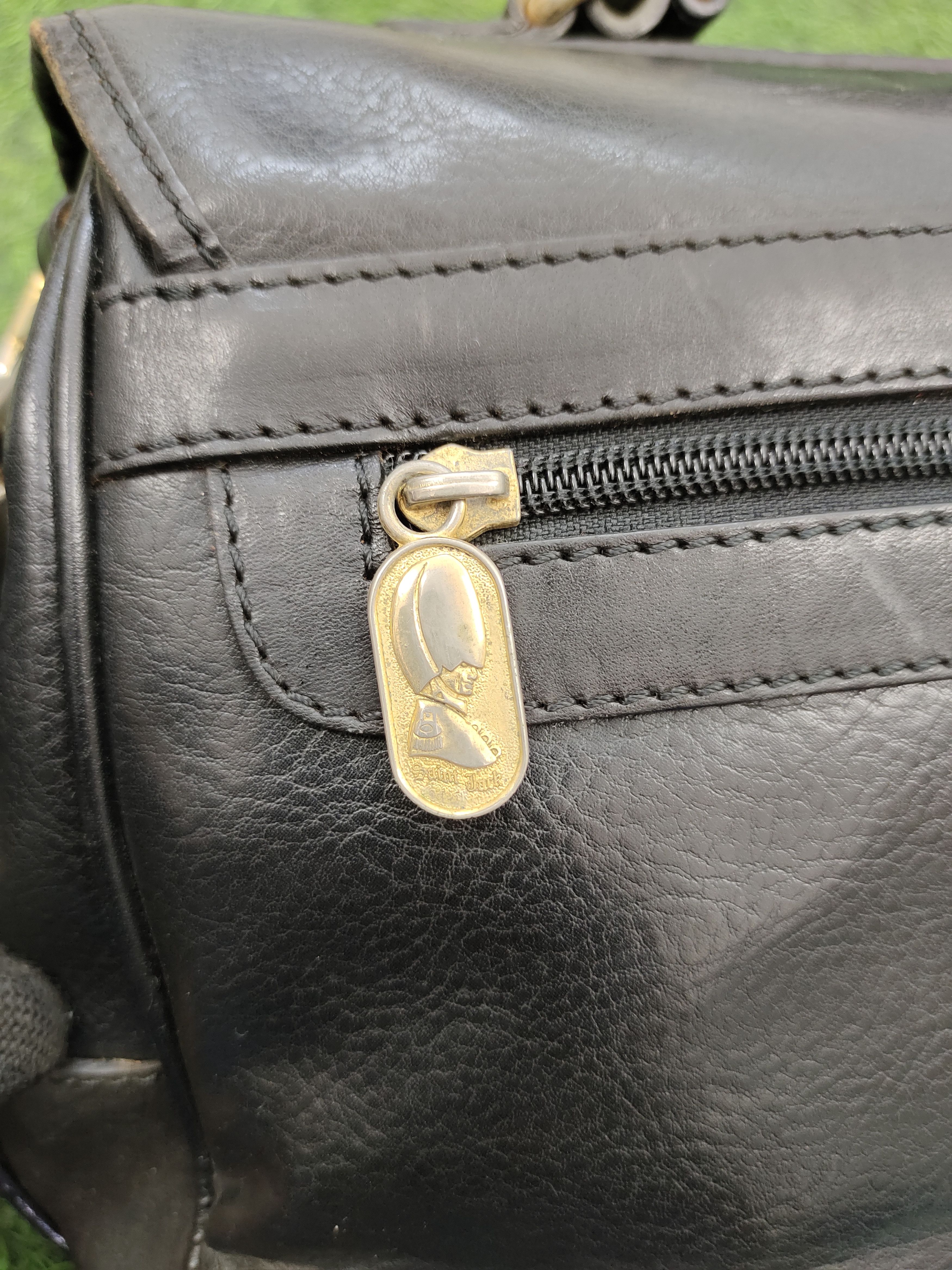 Hysteric Glamour Vintage 80s Saint Jack Patina Leather Shoulder Bag Size ONE SIZE - 8 Thumbnail