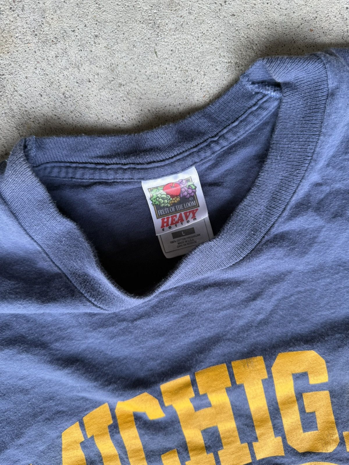 NCAA × Vintage Vintage Michigan Long Sleeve Size US L / EU 52-54 / 3 - 4 Thumbnail
