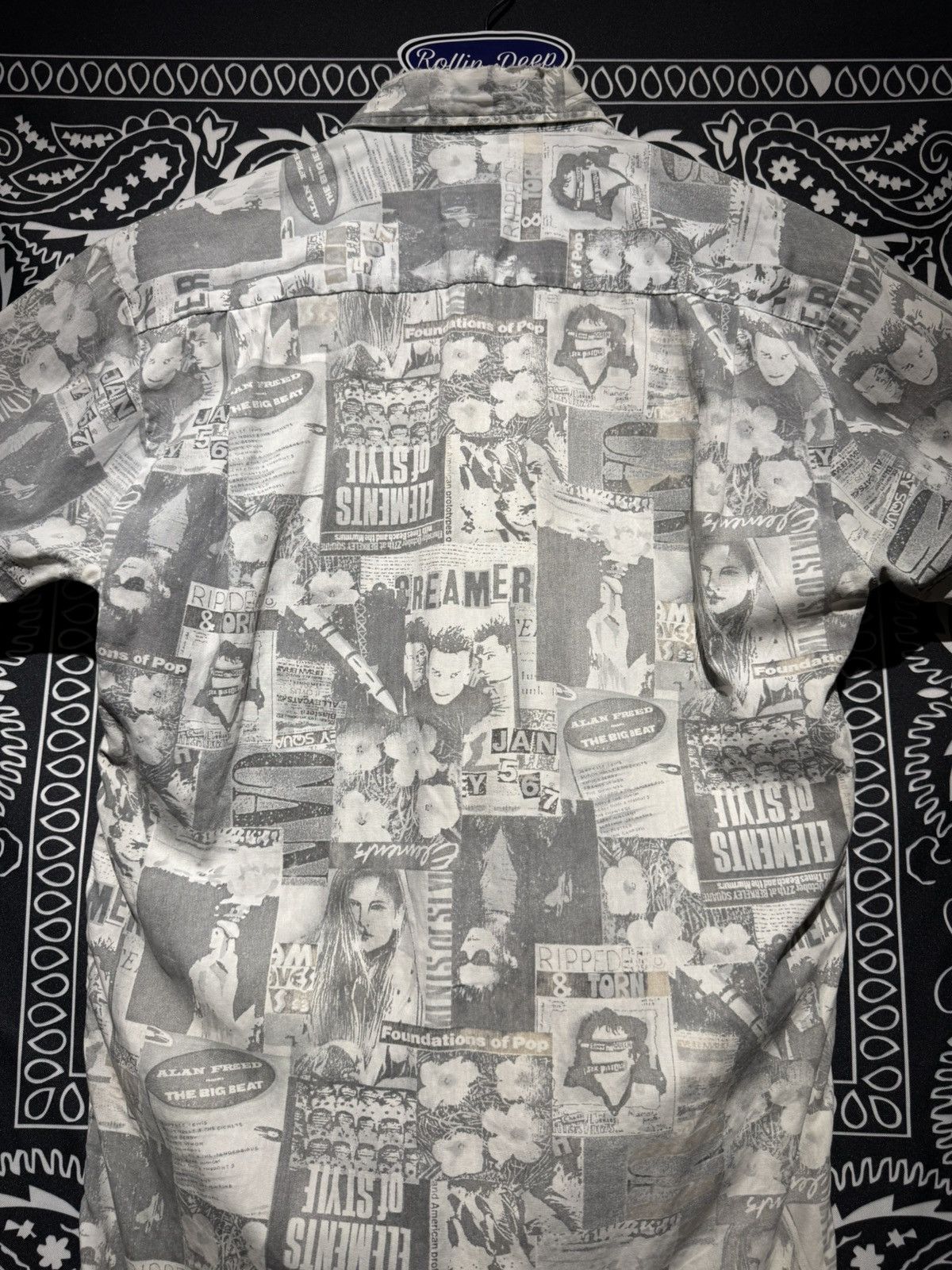Vintage Vtg ClassicJha Button Up Shirt Over Print Size US M / EU 48-50 / 2 - 6 Thumbnail