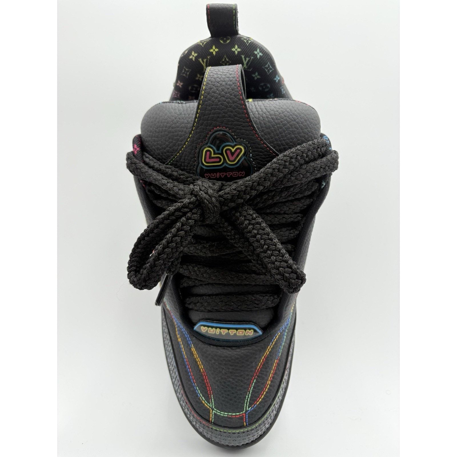 Louis Vuitton Louis Vuitton Skate ' Black Multicolor ' | SUPER CLEAN! Size US 10.5 / EU 43-44 - 5 Thumbnail