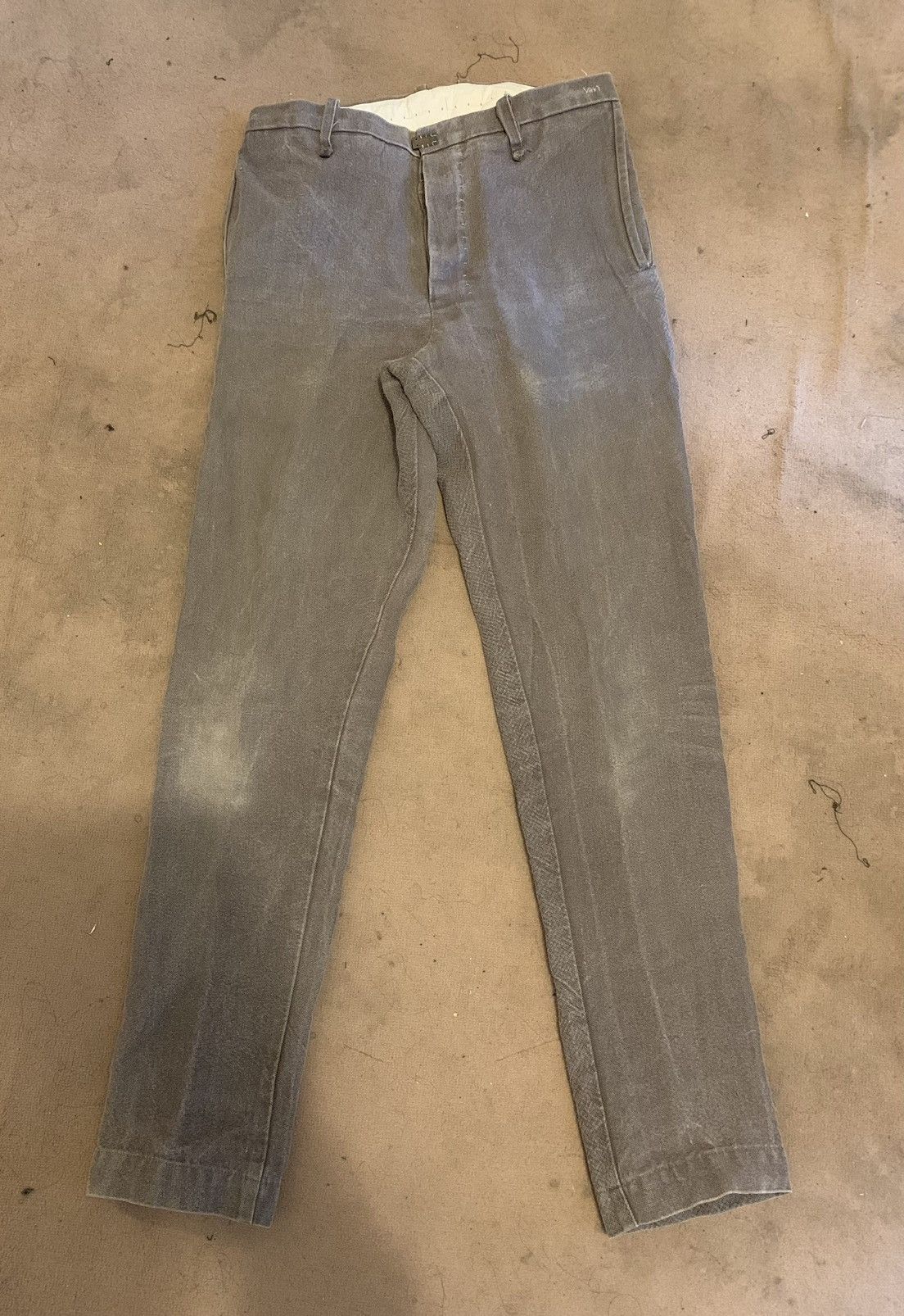 Ma+ × Taichi Murakami Taichi Murakami Gray Ramie Pants Size 5 Size US 29 - 1 Thumbnail