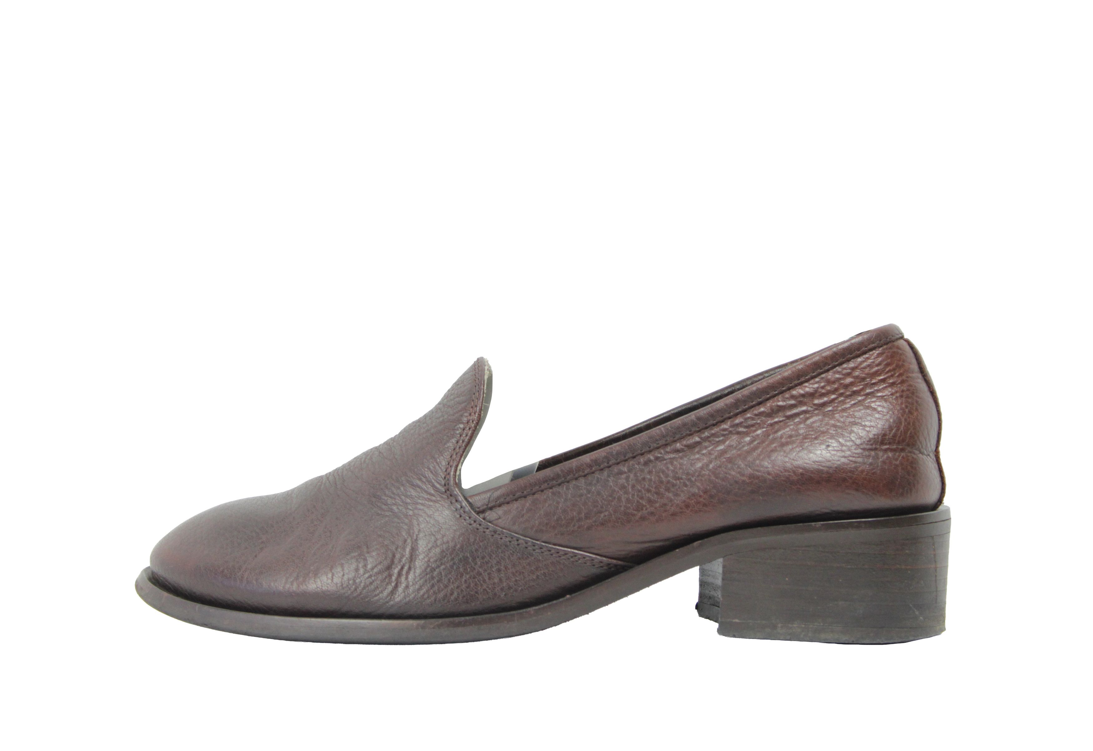 Acne Studios SS2013 Jem Leather Heeled Loafers Size US 8 / IT 38 - 2 Thumbnail
