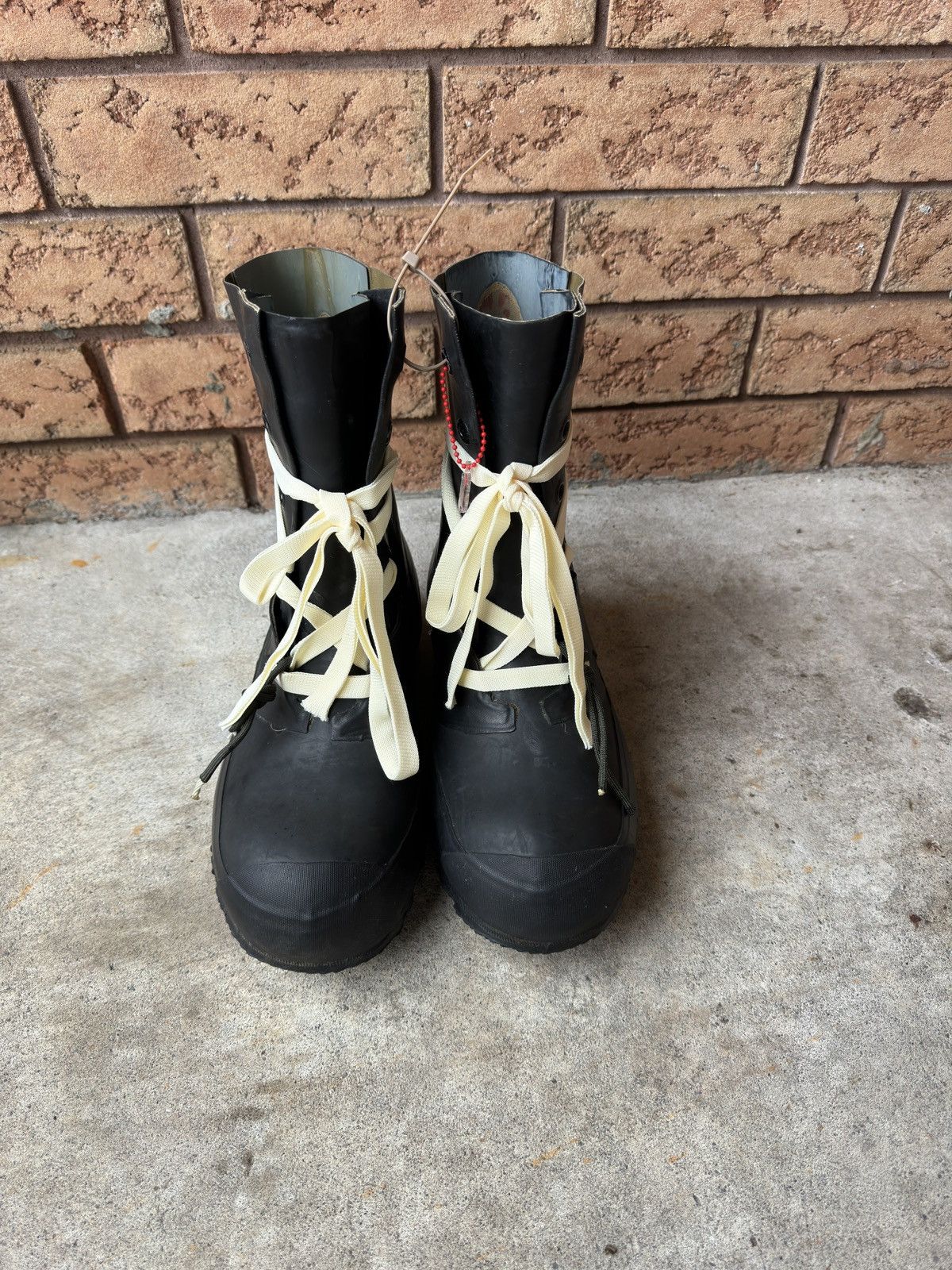 Vintage 1970s/80s Vintage Rubber Bunny / Mickey Boots Size US 10.5 / EU 43-44 - 8 Thumbnail