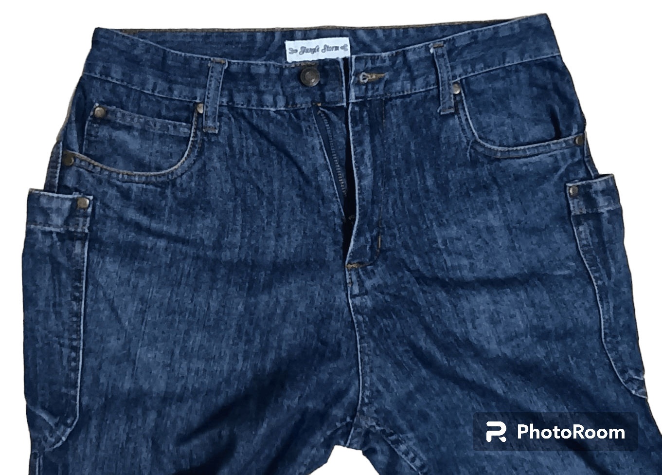 If Six Was Nine × Japanese Brand × Jungles VINTAGE JUNGLE STORM JEANS Size US 34 / EU 50 - 4 Thumbnail