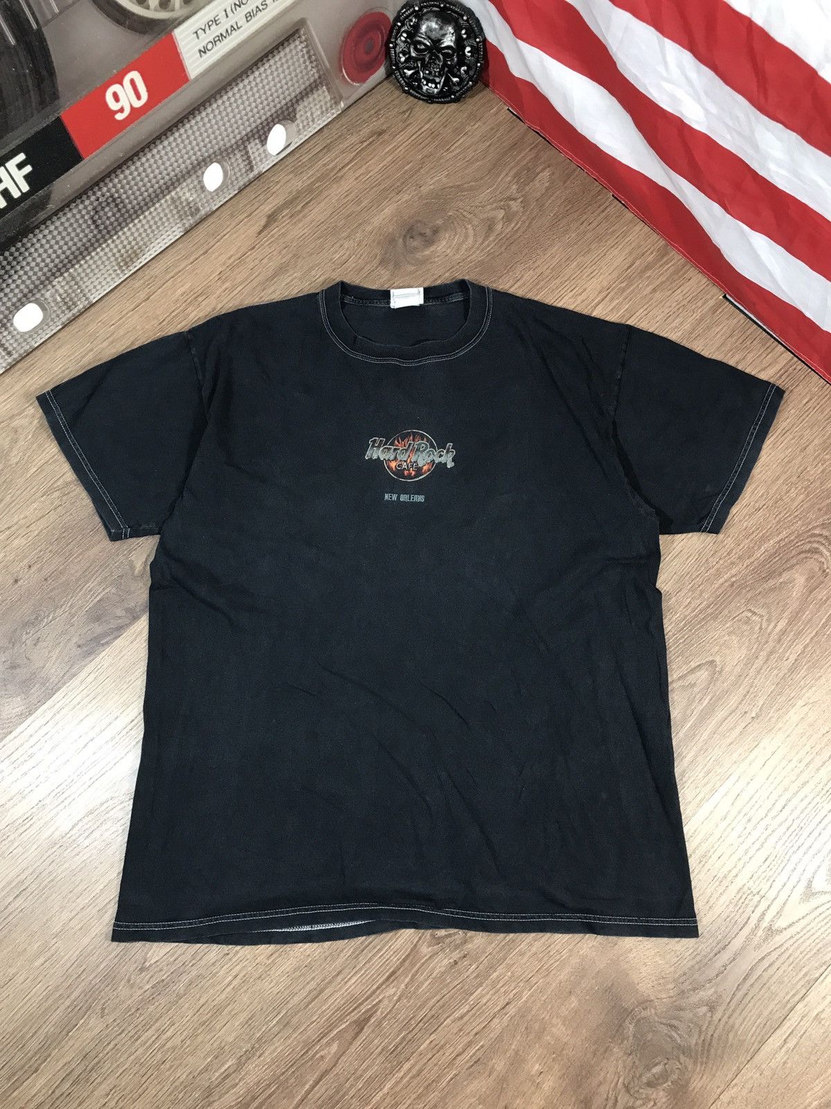Hard Rock Cafe × Japanese Brand Vintage Hard Rock New Orleans T Shirt Size US XL / EU 56 / 4 - 1 Thumbnail