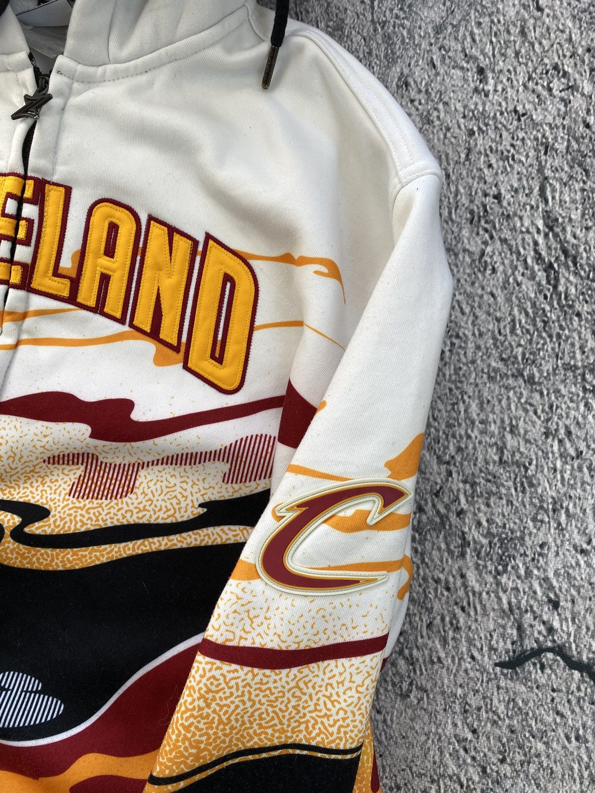 NBA × Vintage Vintage ZipWay Cleveland nba hoodie Size US XXL / EU 58 / 5 - 8 Thumbnail