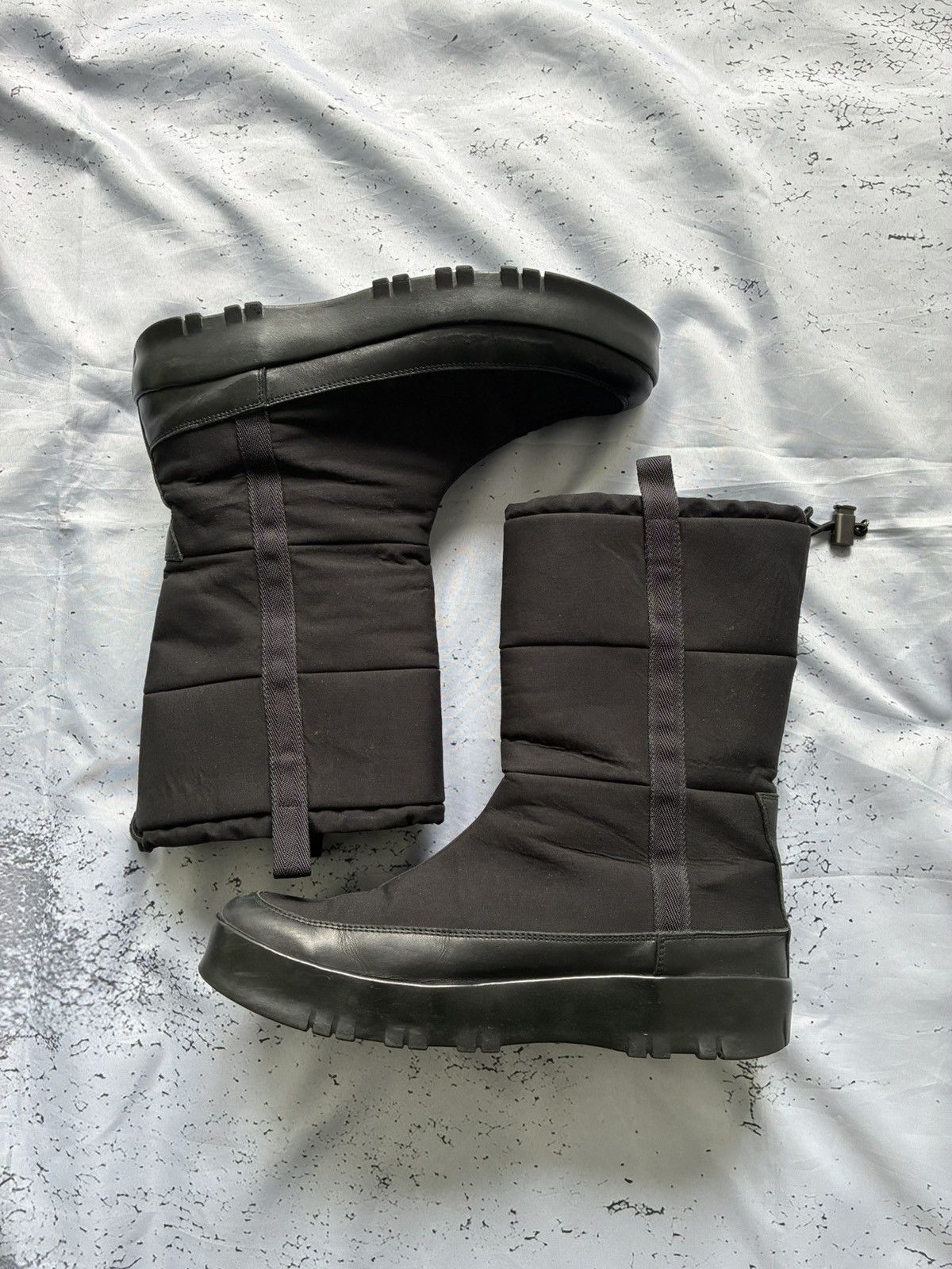Prada 00s PRADA Linea Rossa Black Nylon Quilted Snow Boots Size US 12 / EU 45 - 3 Thumbnail