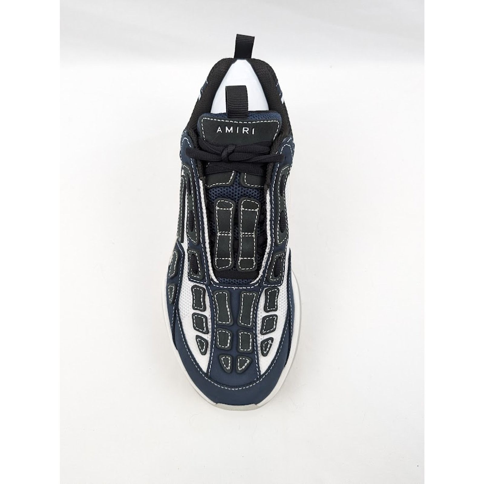 Amiri o1rshd1 Bone Runners Sneakers in Midnight Blue Size US 11 / EU 44 - 6 Thumbnail