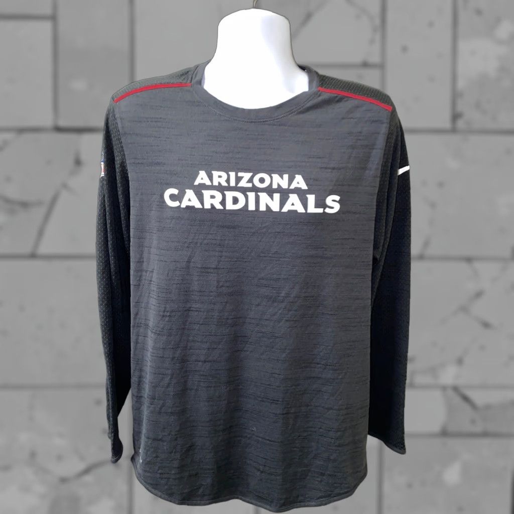 Nike Nike Dri-Fit Long Sleeve T-Shirt AZ Cardinals Mens M Black Size US M / EU 48-50 / 2 - 1 Thumbnail