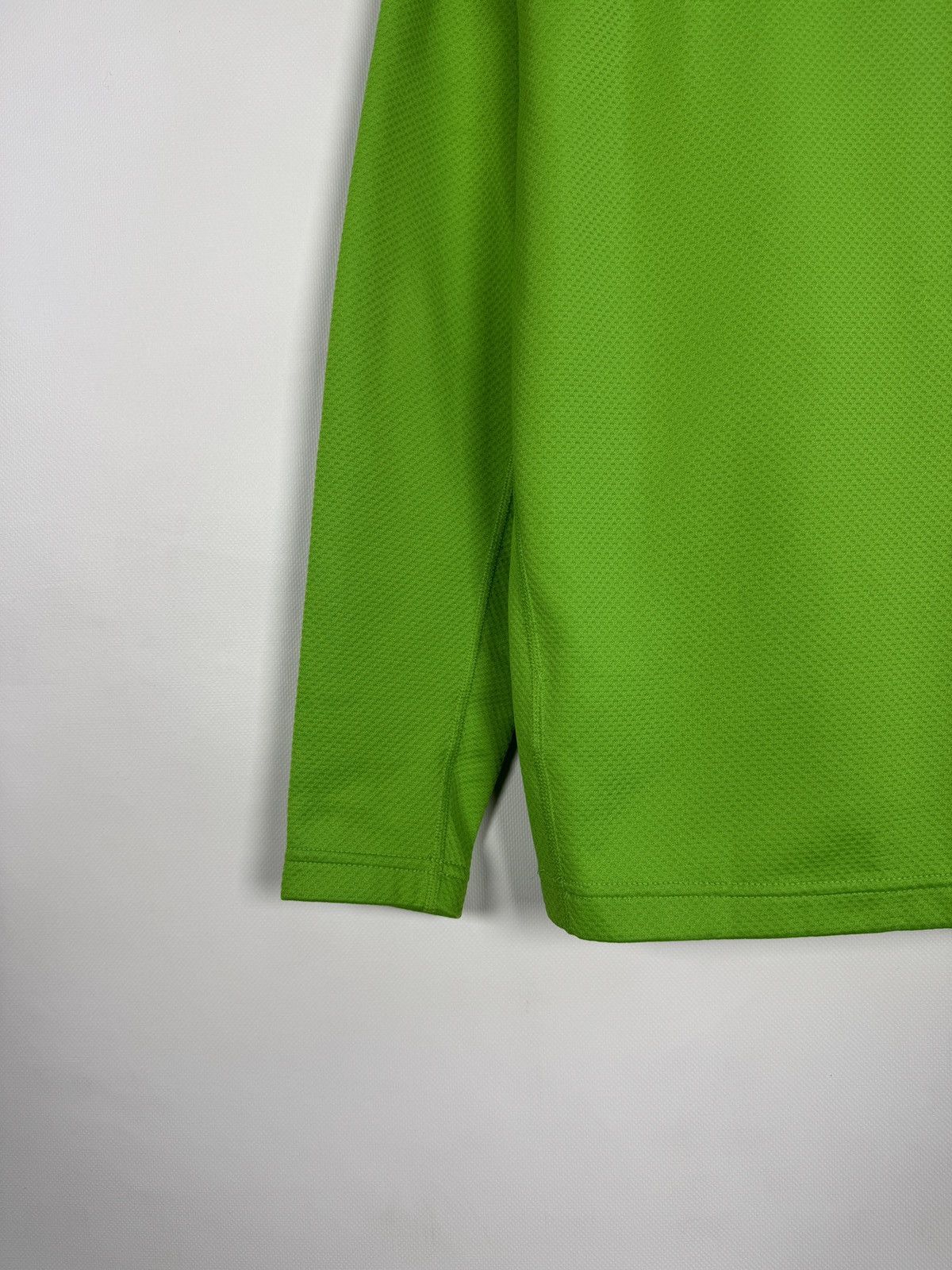 Salomon Salomon Green 1/4 Zip Pullover Long Sleeve Sport Top Size L Size US L / EU 52-54 / 3 - 14 Thumbnail
