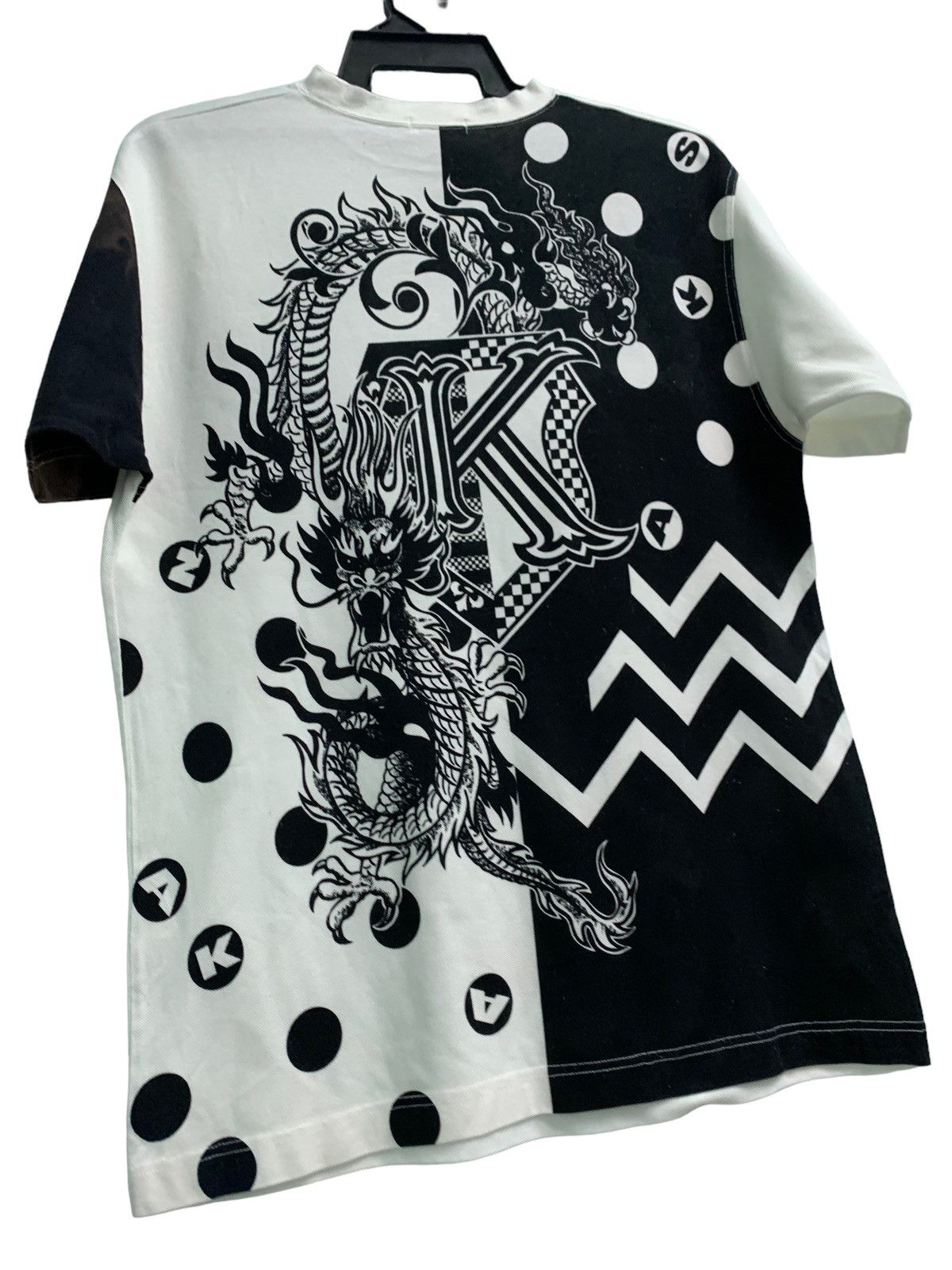 Designer × Kansai Yamamoto × Vintage Vintage Kansai yamamoto Tshirts Back Print Dragon 🐉 Size US M / EU 48-50 / 2 - 1 Thumbnail