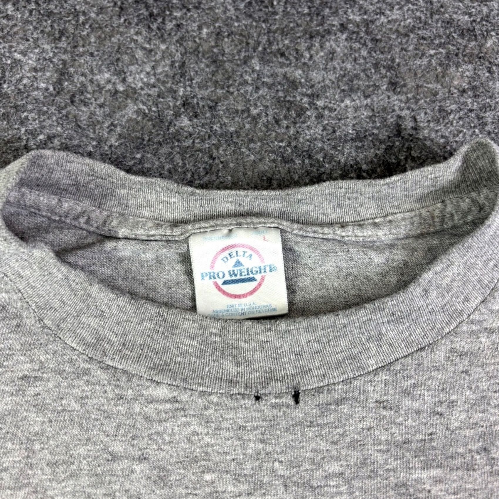 Vintage VINTAGE Delta Pro Weight Just Undo It Parody T-Shirt L Heather Grey Size US L / EU 52-54 / 3 - 7 Thumbnail