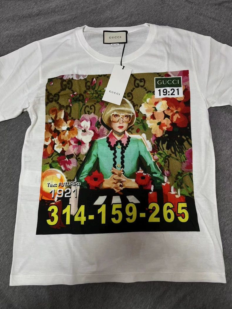 Gucci Gucci Limited Edition Oil Painting T-Shirt- DMC Size US S / EU 44-46 / 1 - 1 Thumbnail