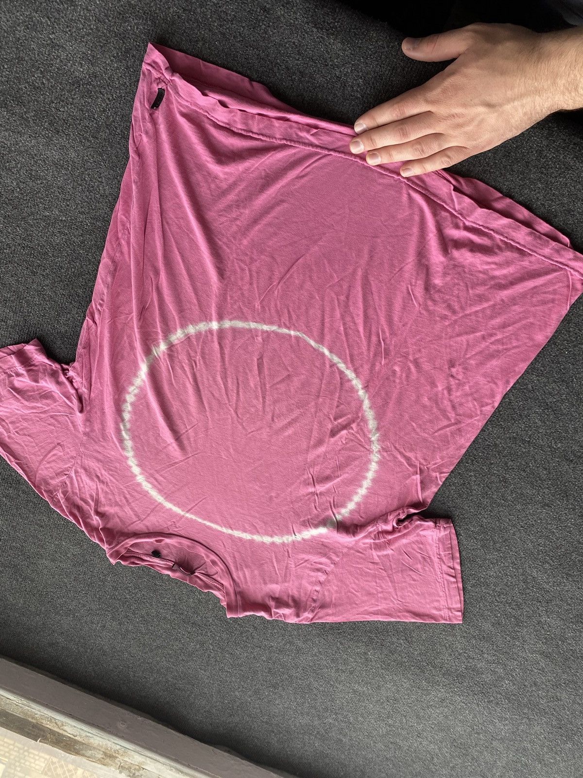 Diesel 🔥Opium Punk Diesel Pink Circle Logo Faded goth emo tee L Size US L / EU 52-54 / 3 - 17 Thumbnail