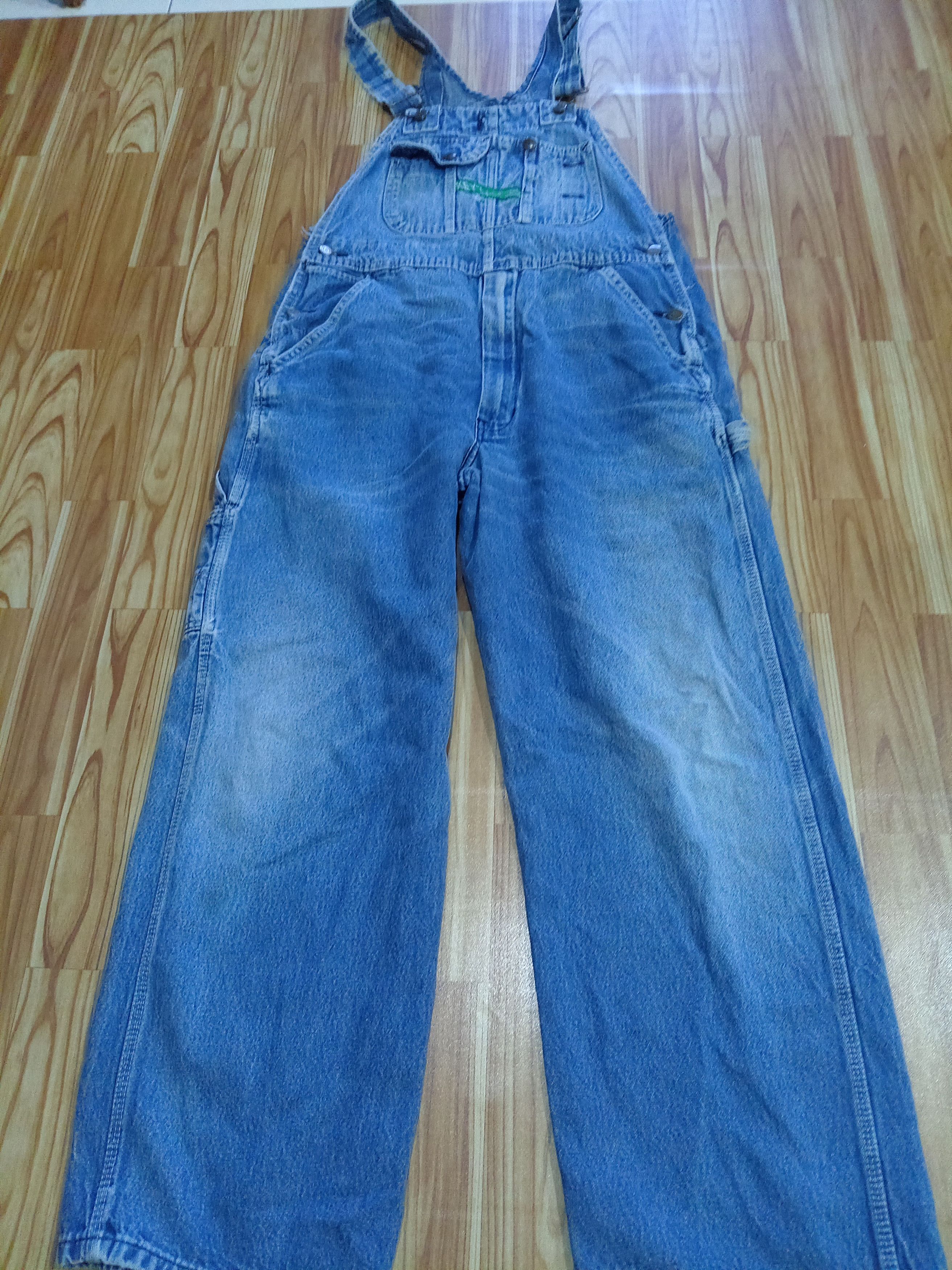 Vintage Vintage key overall denim distressed Size US 32 / EU 48 - 4 Thumbnail