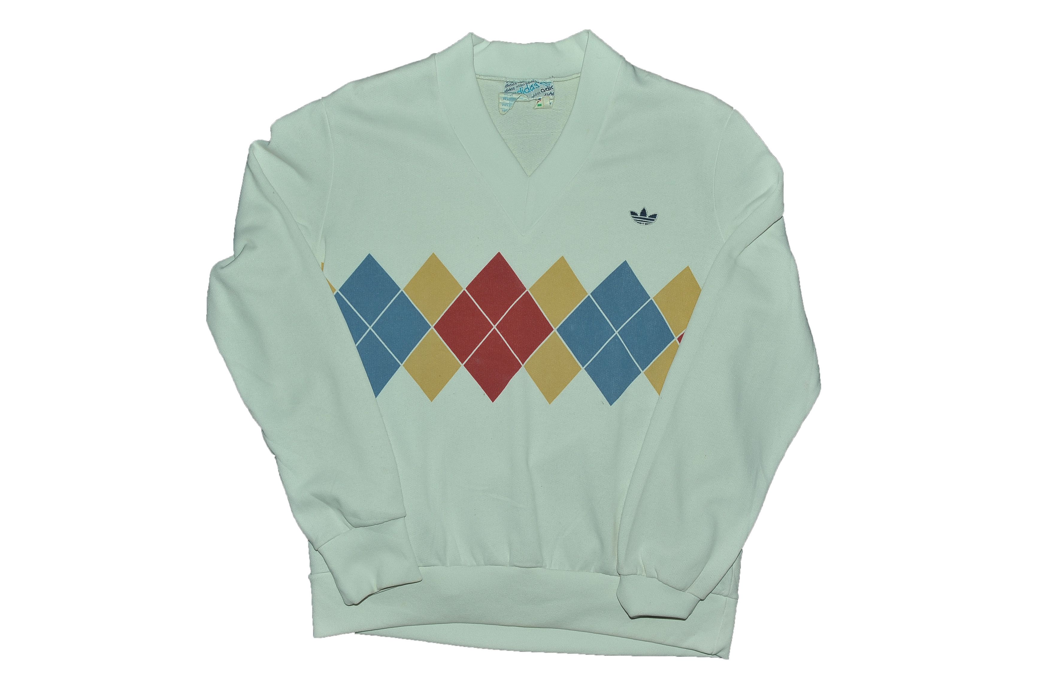 Adidas Vintage Adidas Tennis Sweatshirt Size US M / EU 48-50 / 2 - 1 Thumbnail