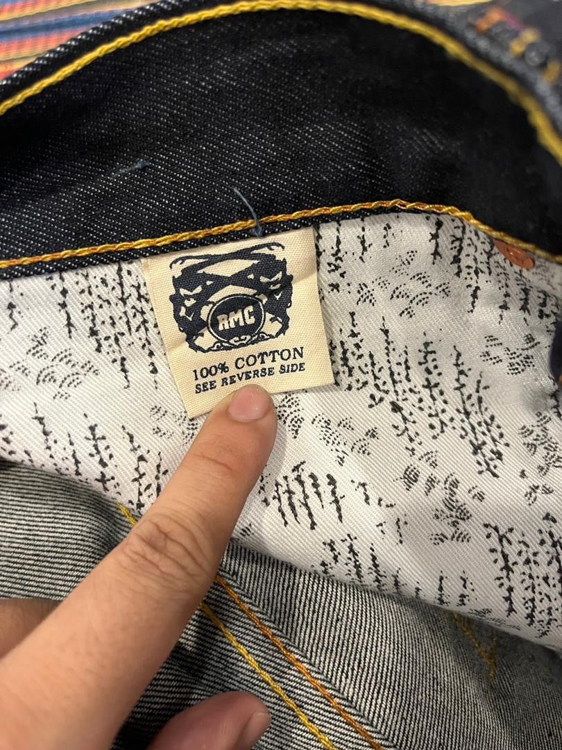 Red Monkey RMC Selvedge Denim Jeans Size US 36 / EU 52 - 6 Thumbnail