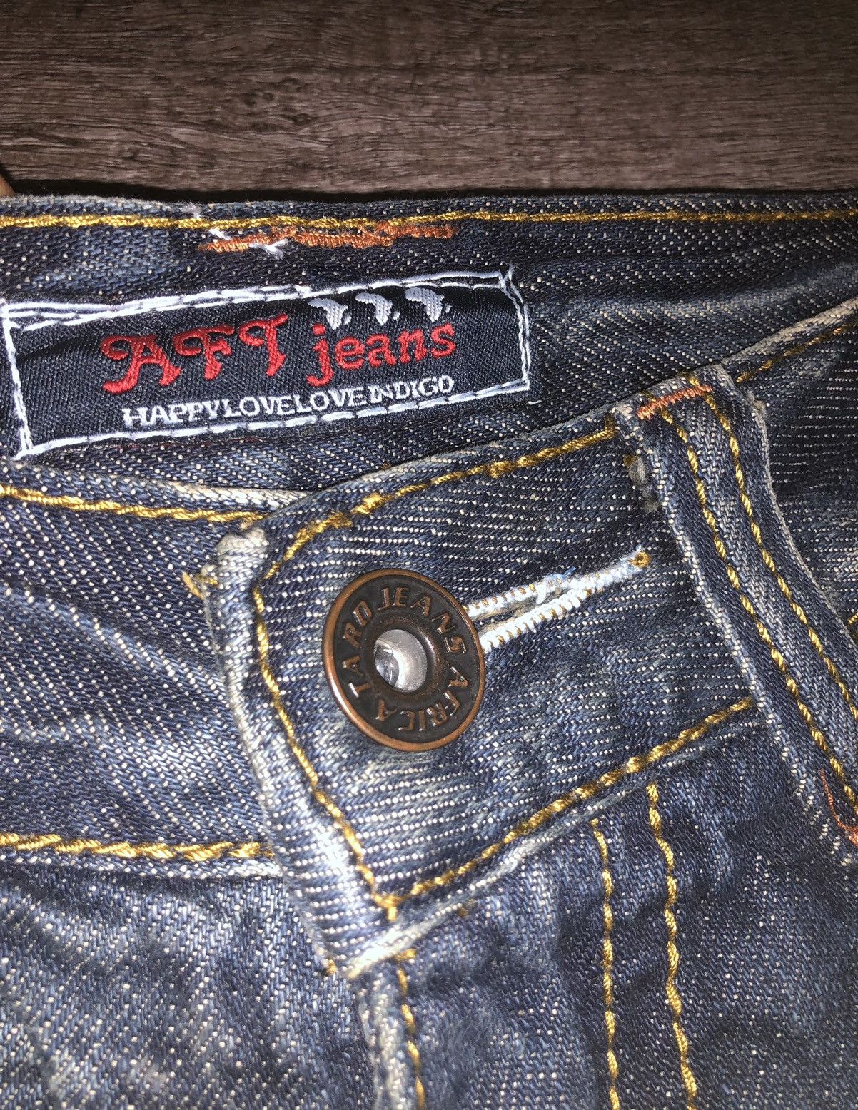 Japanese Brand VINTAGE AFRICA TARO DENIM FLARED JEANS Size 28" / US 6 / IT 42 - 18 Thumbnail