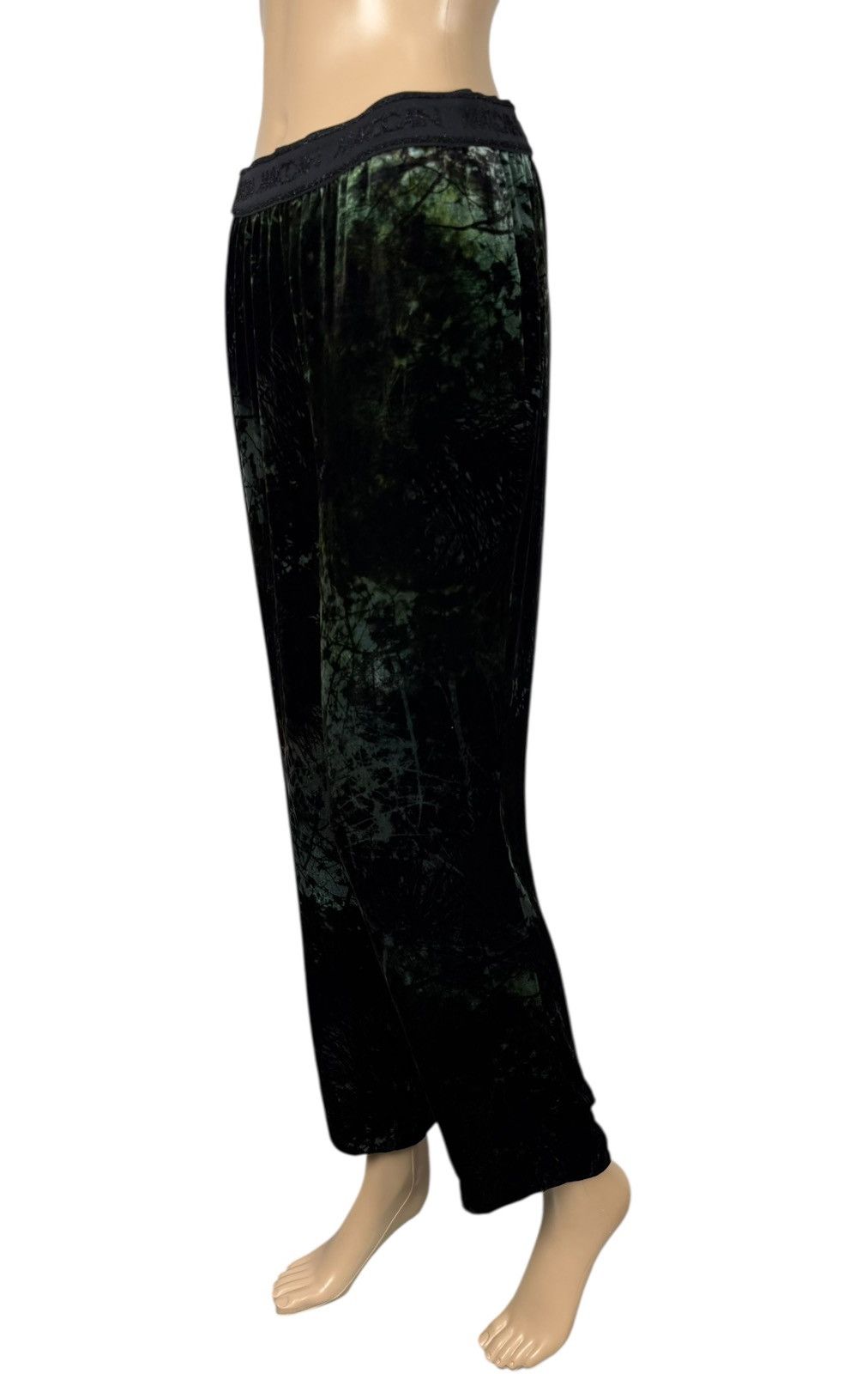 Other Marc Cain Printed Velour Trousers Embroidery Viscose-Silk Size 27" / US 4 / IT 40 - 1 Thumbnail