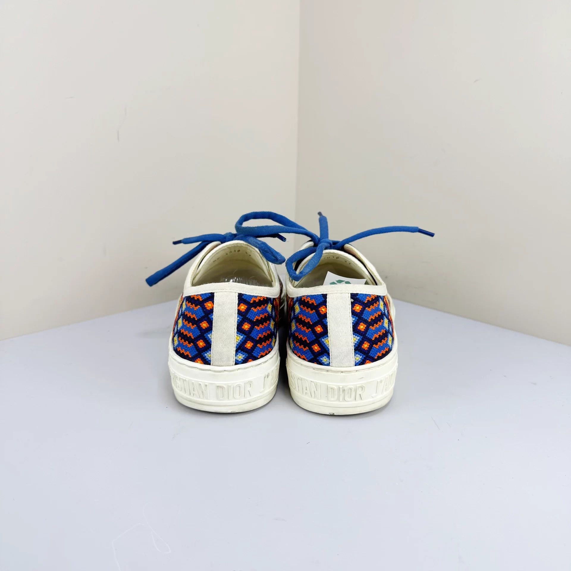 Dior Dior Embroidered Logo Casual Sneakers EUR 37 Size US 6 / IT 36 - 3 Thumbnail