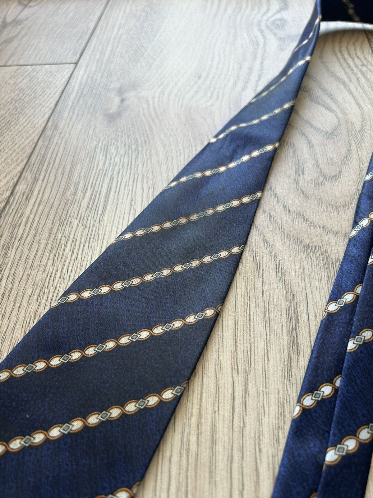 Vintage × Yves Saint Laurent Yves Saint Laurent Silk Pattern Tie Vintage Size ONE SIZE - 5 Thumbnail