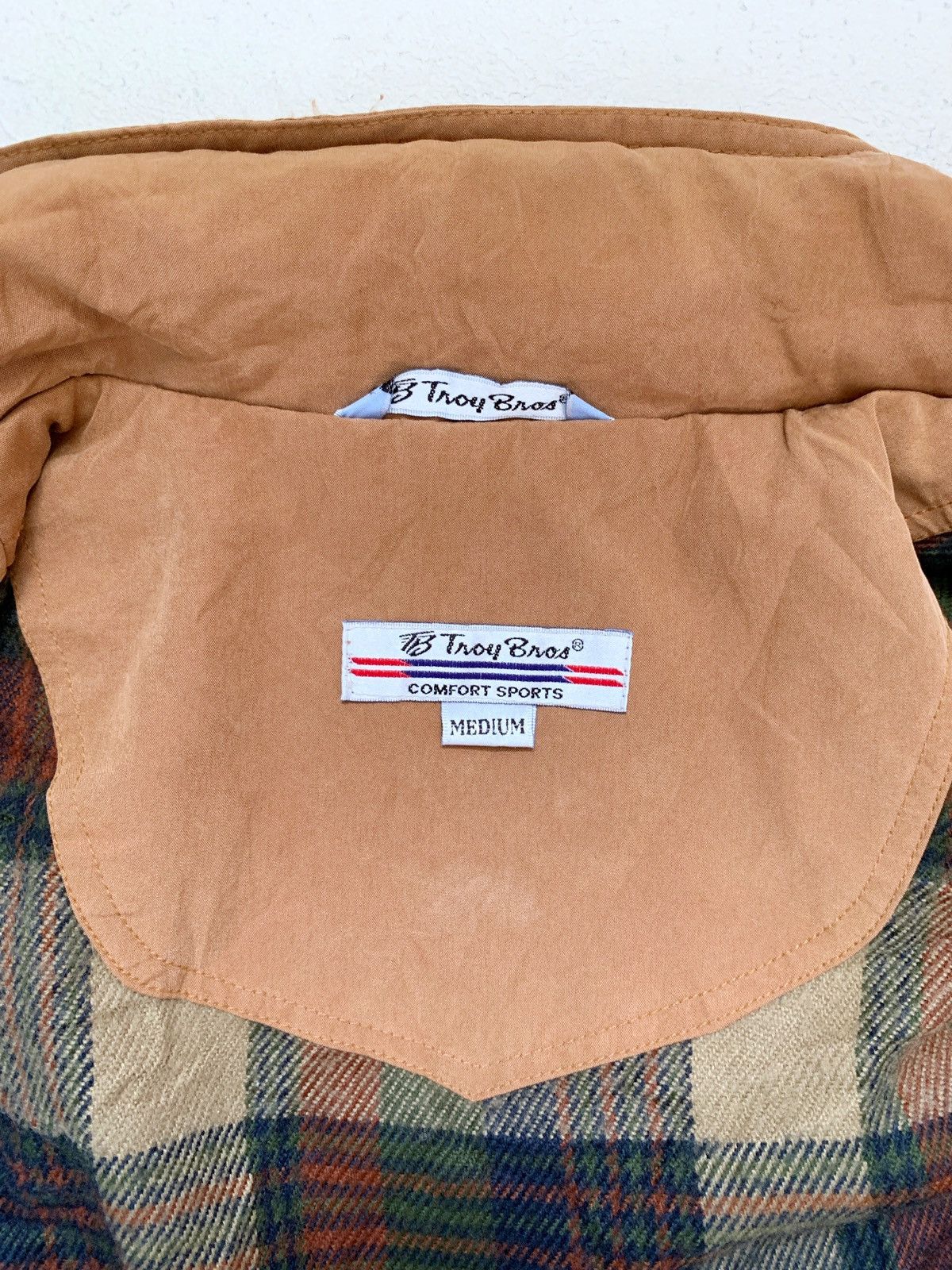 American Apparel × Vintage Troy Bros Flight Jacket Vintage Size US M / EU 48-50 / 2 - 4 Thumbnail