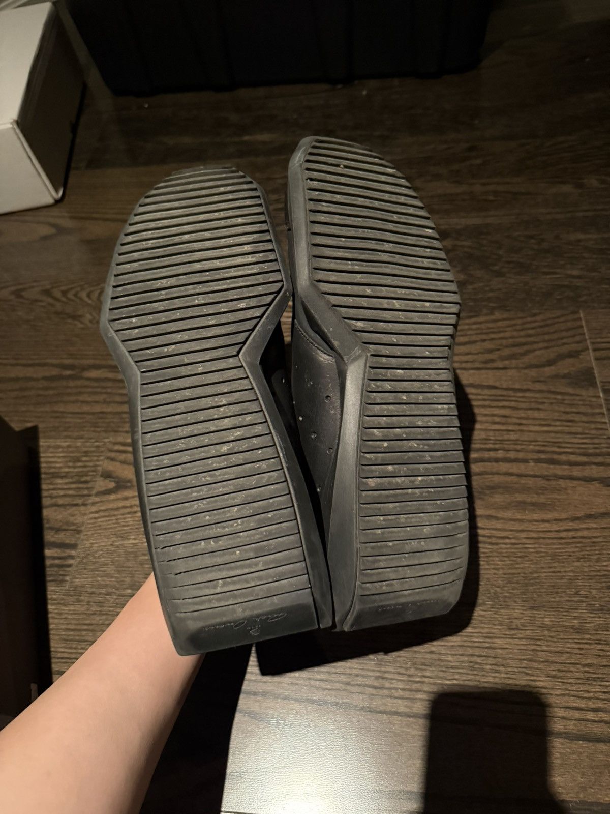 Adidas × Rick Owens Rich Owens Tech Runner Triple Black Size US 9.5 / EU 42-43 - 7 Thumbnail