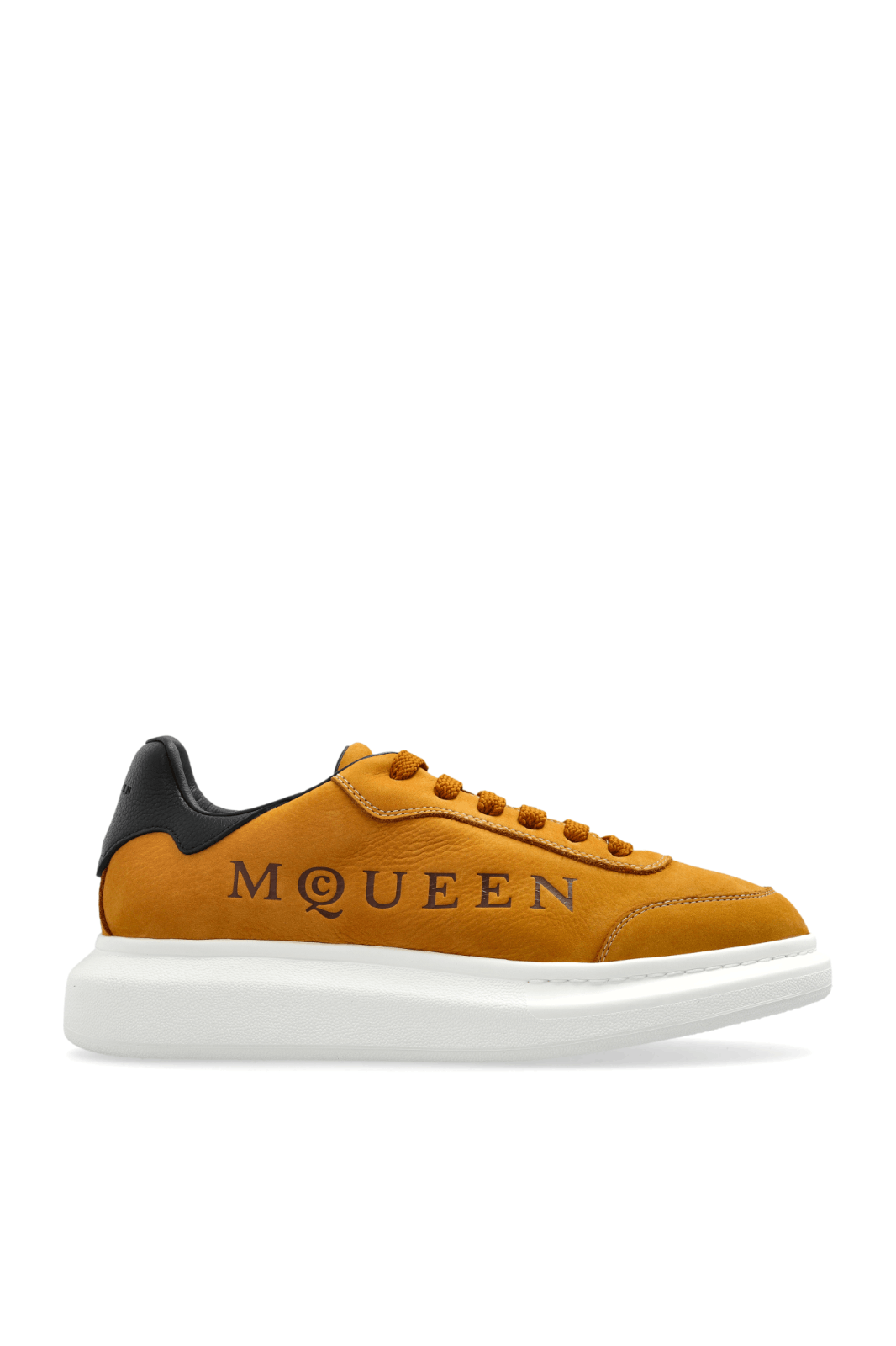 Alexander McQueen McQueen Oversized Retro Brown Suede Sneakers New Size US 7.5 / EU 40-41 - 2 Thumbnail
