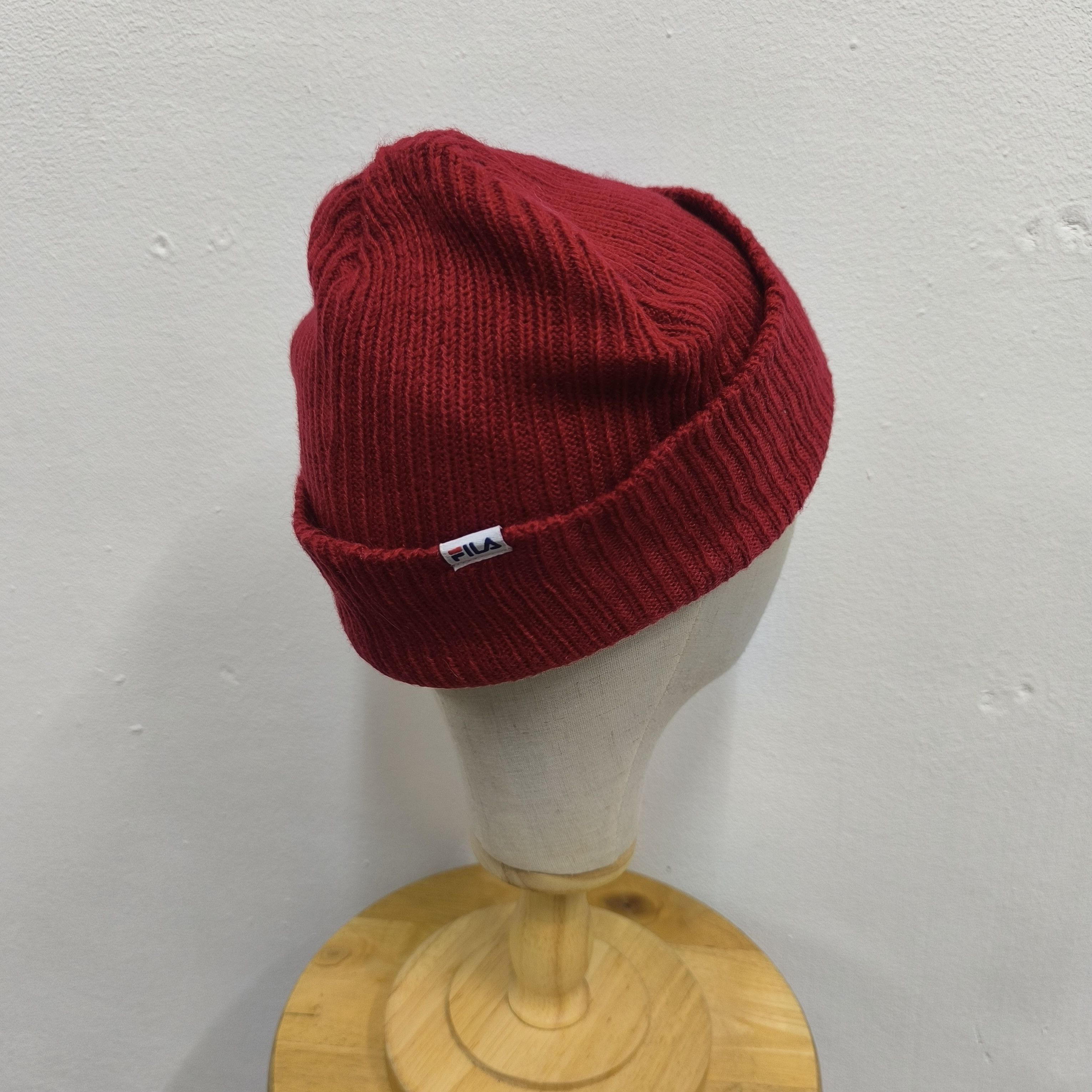 Fila × Japanese Brand 🔮 Fila x E hyphen world gellery short beanie hat Size ONE SIZE - 3 Thumbnail