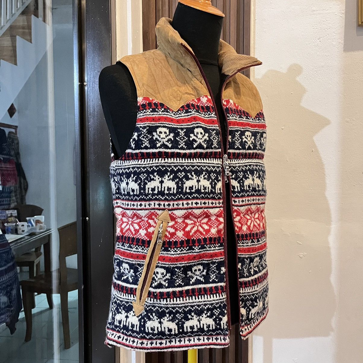 If Six Was Nine × Japanese Brand Japanese Brand Guild Prime Vest Skull Not Hysteric Glamour Size US M / EU 48-50 / 2 - 4 Thumbnail