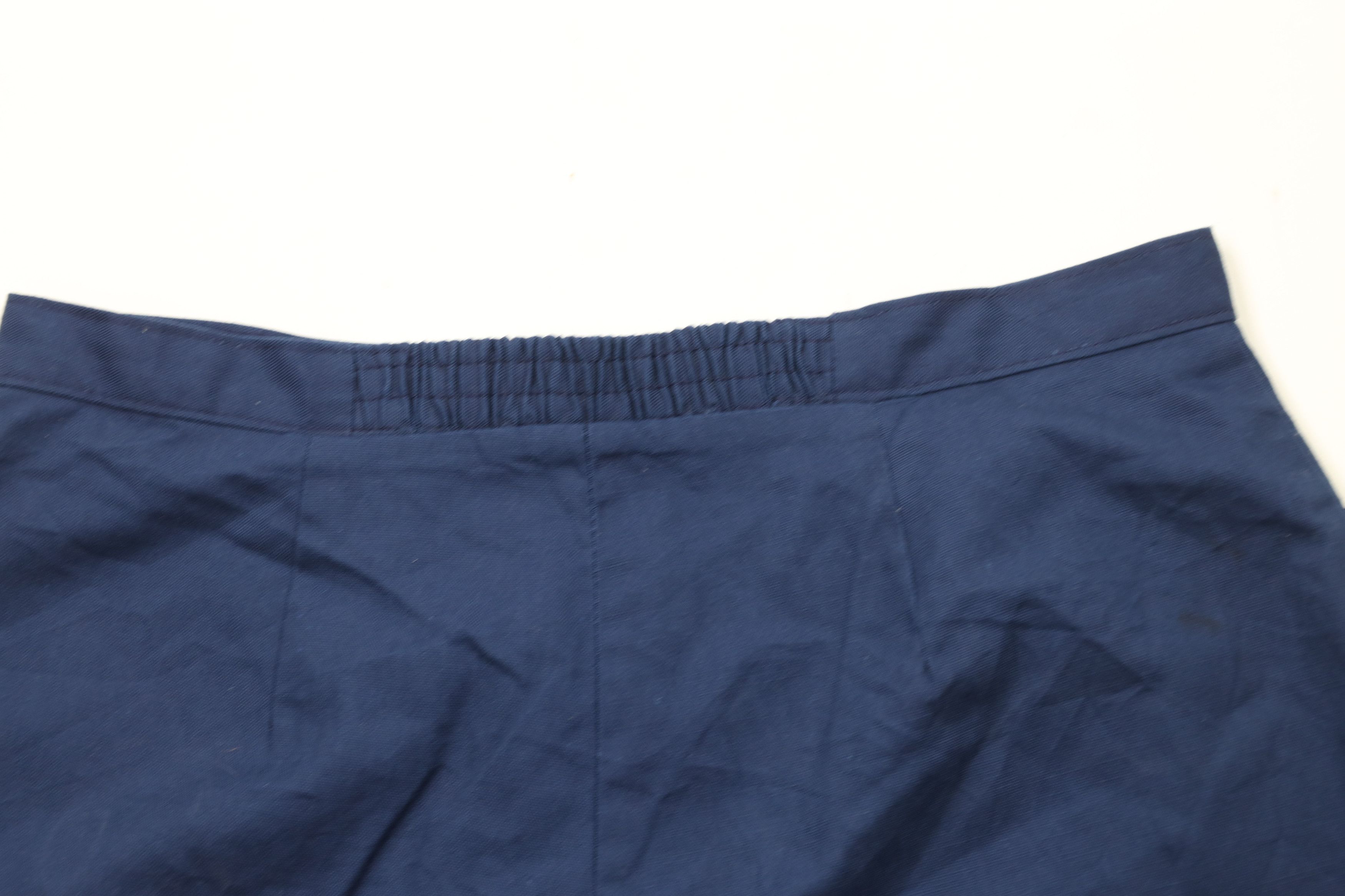 Vintage Vintage 70s Streetwear Above Knee Shorts Navy Blue USA Size 36" / US 14 / IT 50 - 12 Thumbnail