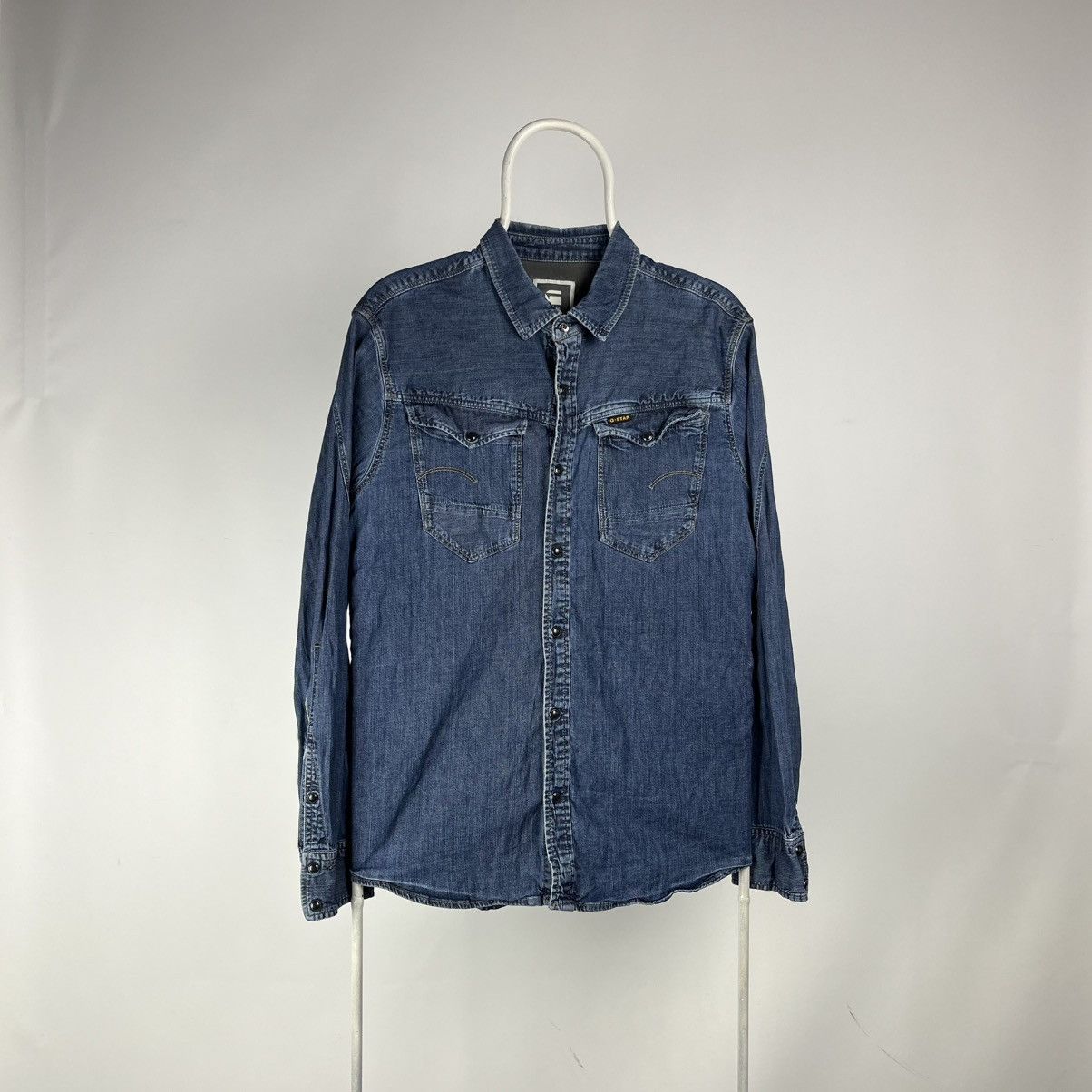 G-Star G star raw denim shirt buckle size XXLarge Size US XXL / EU 58 / 5 - 1 Thumbnail