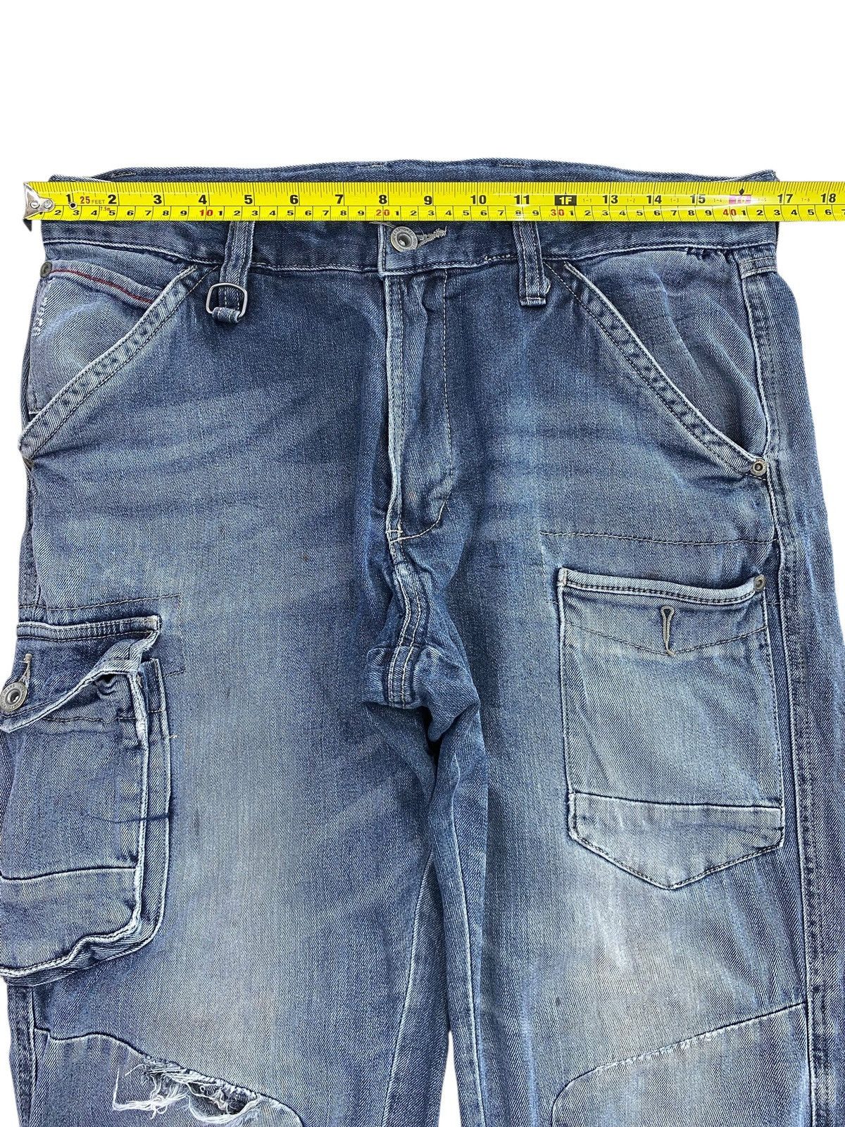 Japanese Brand Japanese Brand Faded Blue Wash Style Jeans Size US 34 / EU 50 - 7 Thumbnail