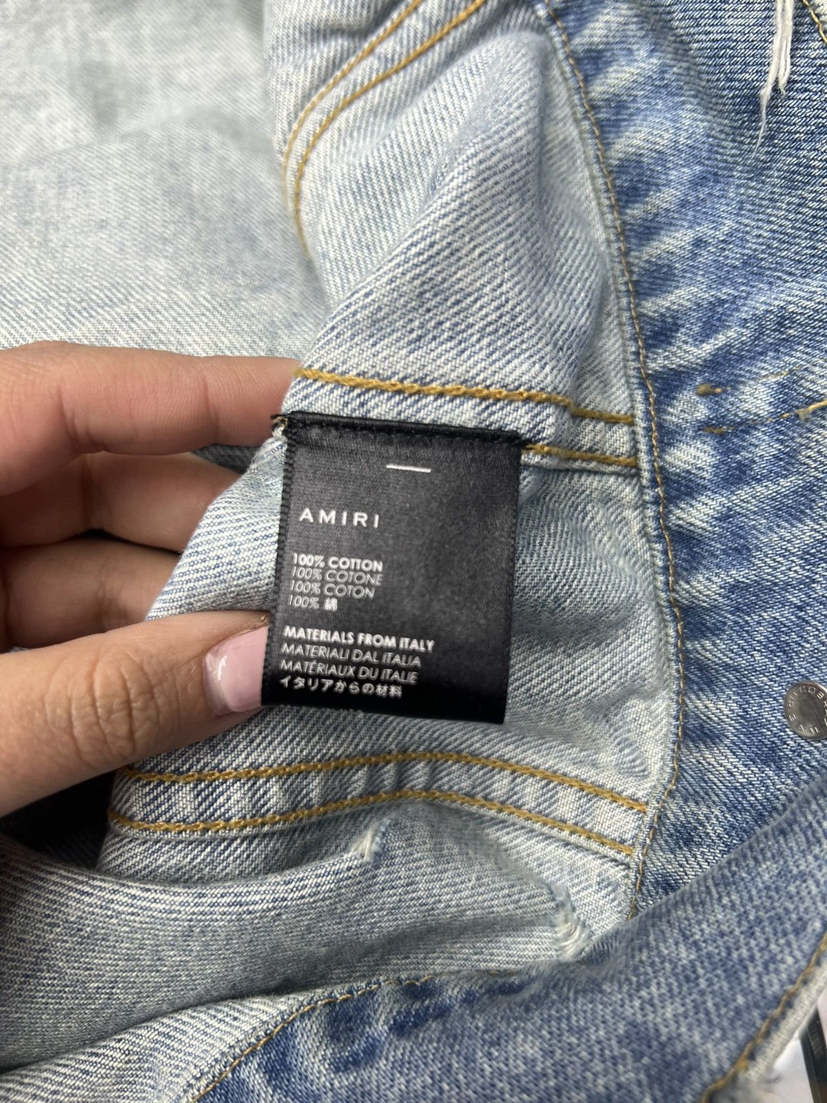 Amiri Amiri Hollywood Jean Jacket Size US S / EU 44-46 / 1 - 12 Thumbnail
