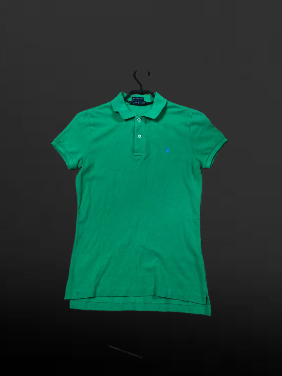 Ralph Lauren Skinny Polo Green Ralph Lauren logo Y2K Streetwear Size S / US 4 / IT 40 - 1 Thumbnail