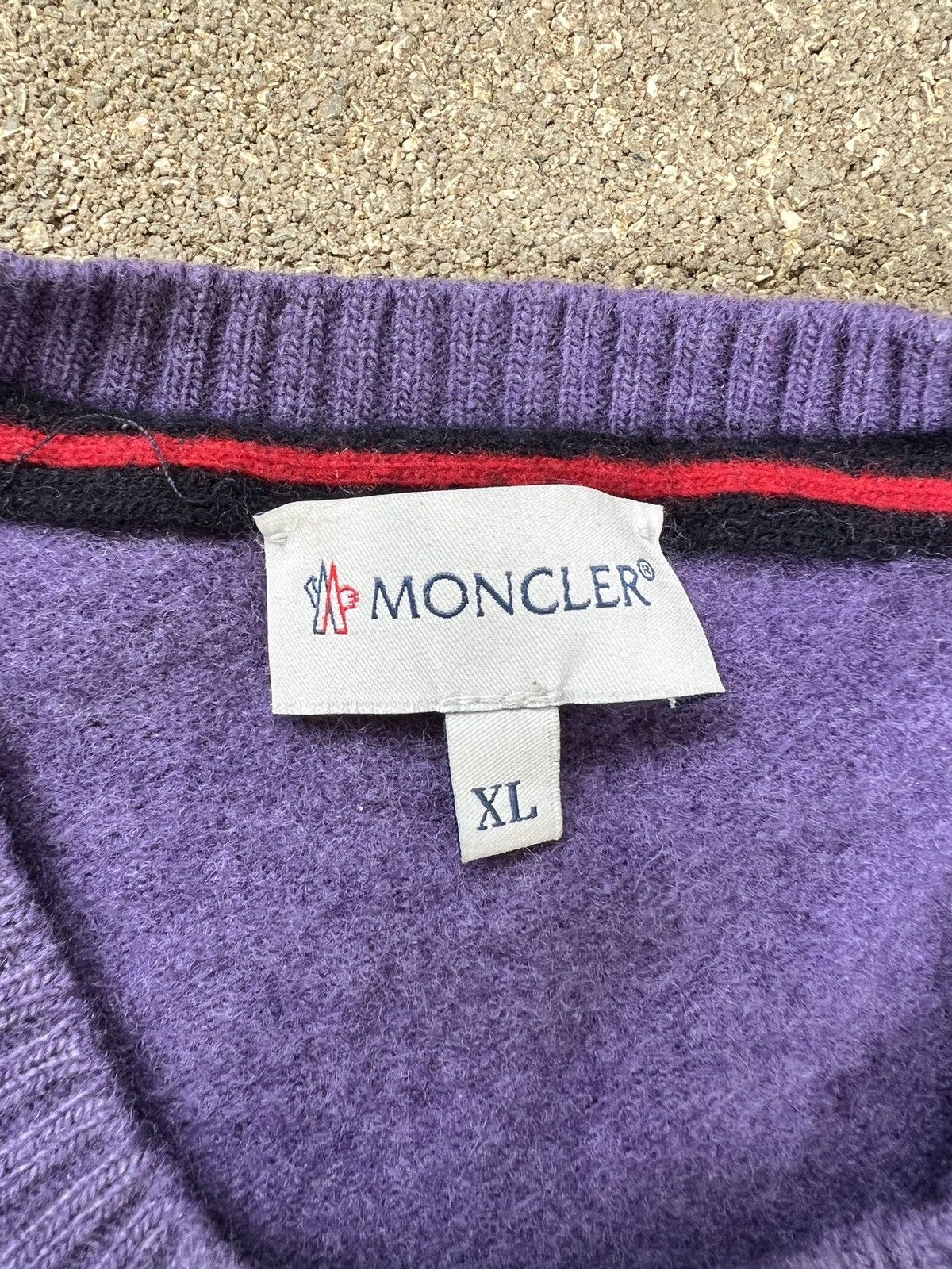 Moncler Purple Moncler Sweater – Fits Size S (tagged XL) Size US S / EU 44-46 / 1 - 5 Thumbnail