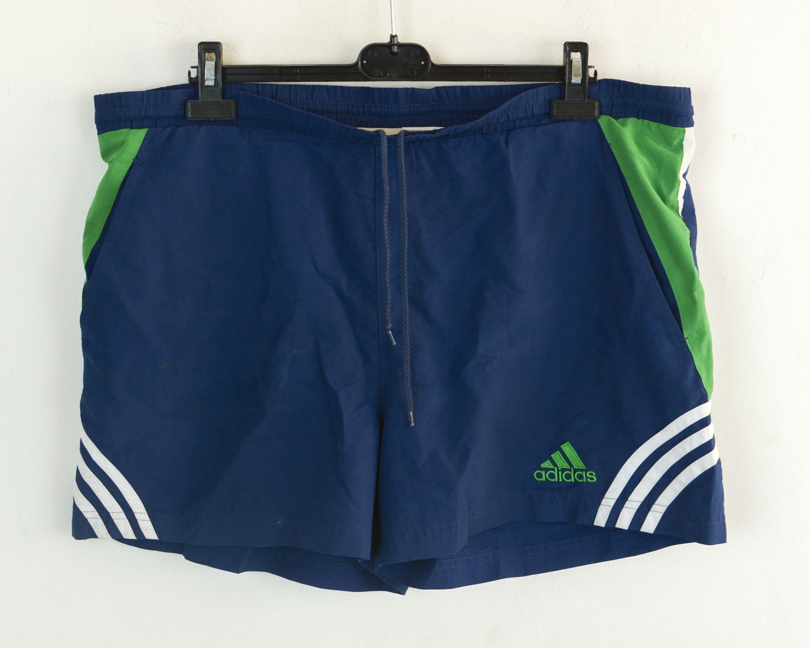 Adidas × Vintage W42 Shorts L Swim Trunks Retro Polyester Blue Beach Pool Size US 42 / EU 58 - 1 Thumbnail