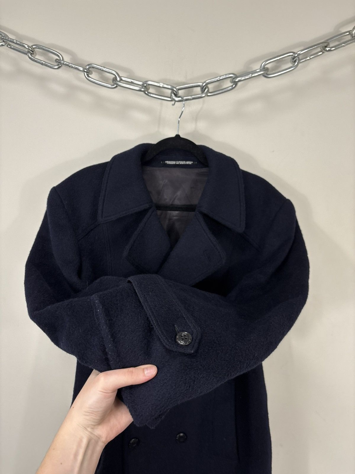 Other Vintage Steinbock Himalaya Men’s Double Breasted Wool Coat Size US M / EU 48-50 / 2 - 10 Thumbnail