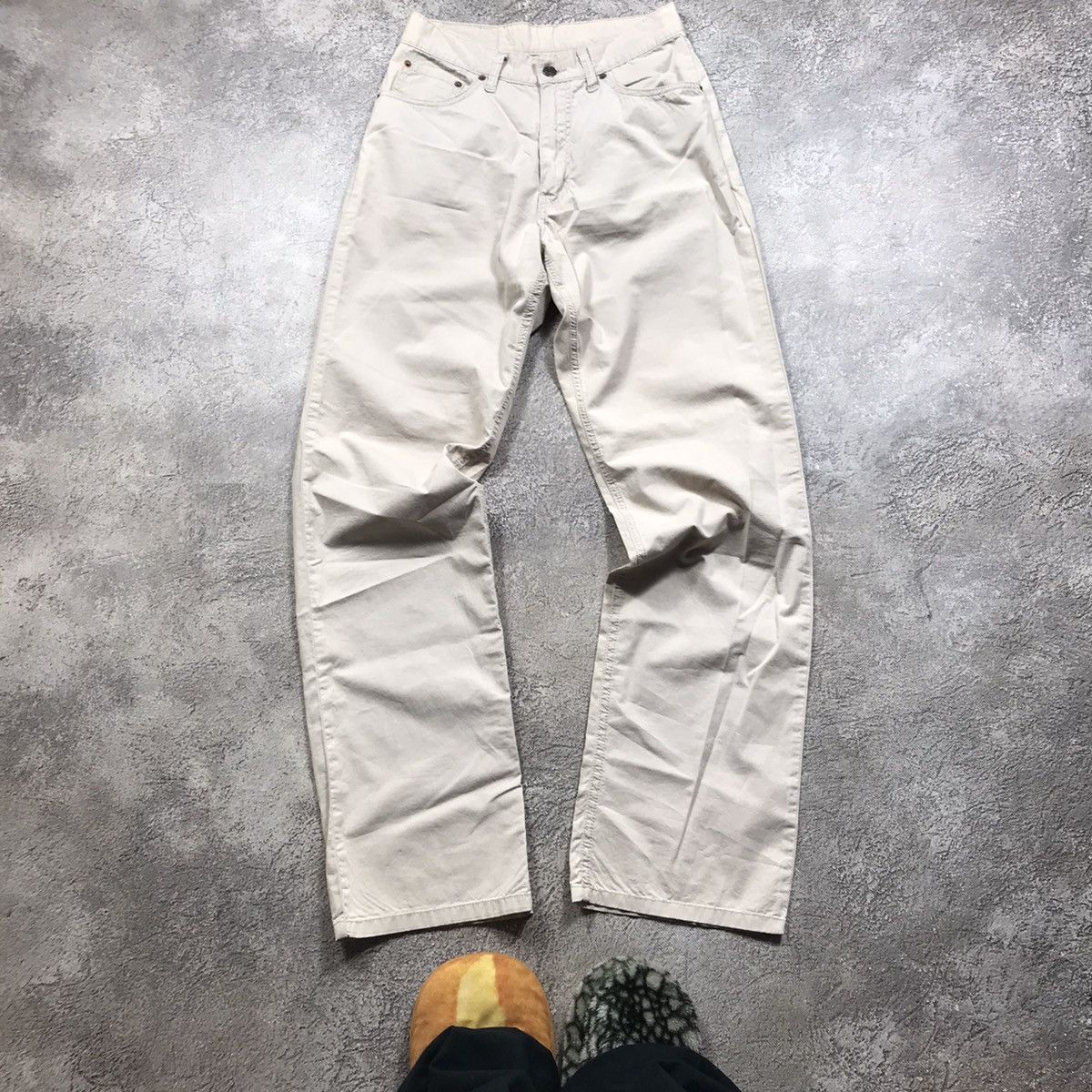 Vintage Vintage 90s Levis Baggy Cargo Pants Distressed Workwear 30 Size US 30 / EU 46 - 3 Thumbnail