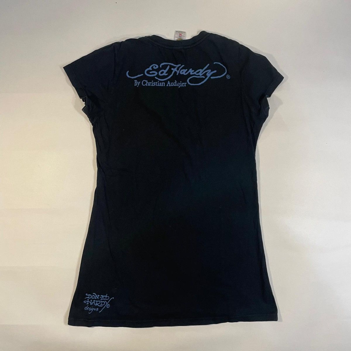 Ed Hardy Ed Hardy black and blue graphic tee T-shirt Size M / US 6-8 / IT 42-44 - 2 Thumbnail