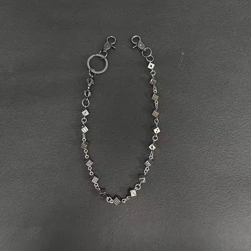 Jewelry Dice Wallet Chain, Pants Chain Size ONE SIZE - 3 Thumbnail