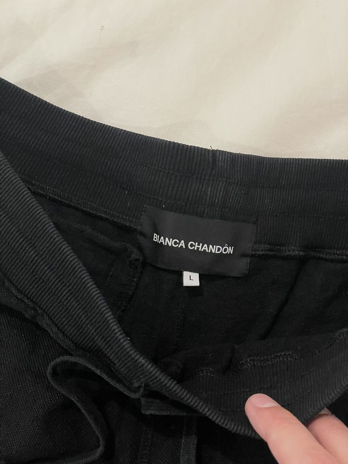 BIANCA CHANDON Black Sweat Shorts Size US 34 / EU 50 - 3 Thumbnail