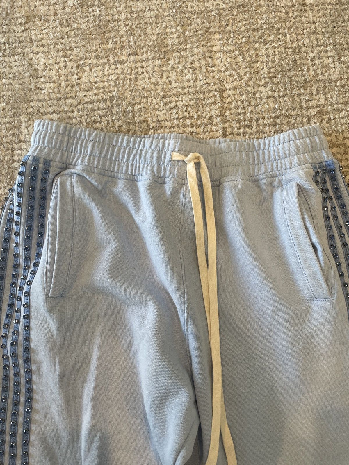 Vale Vale Light Blue Crystal Sweats medium Size US 30 / EU 46 - 3 Thumbnail