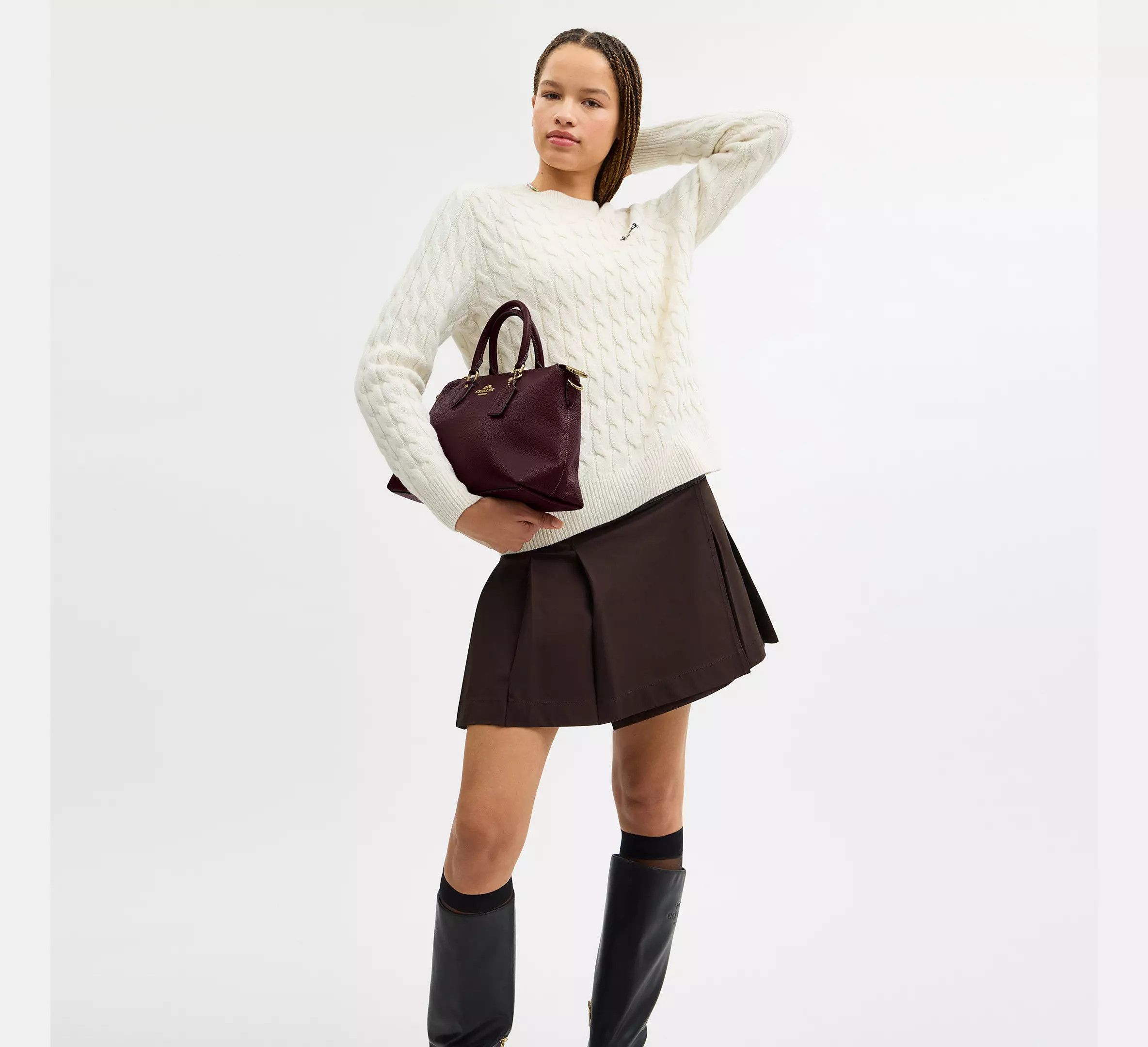 Coach Georgia Satchel Bag CR156 Size ONE SIZE - 7 Thumbnail