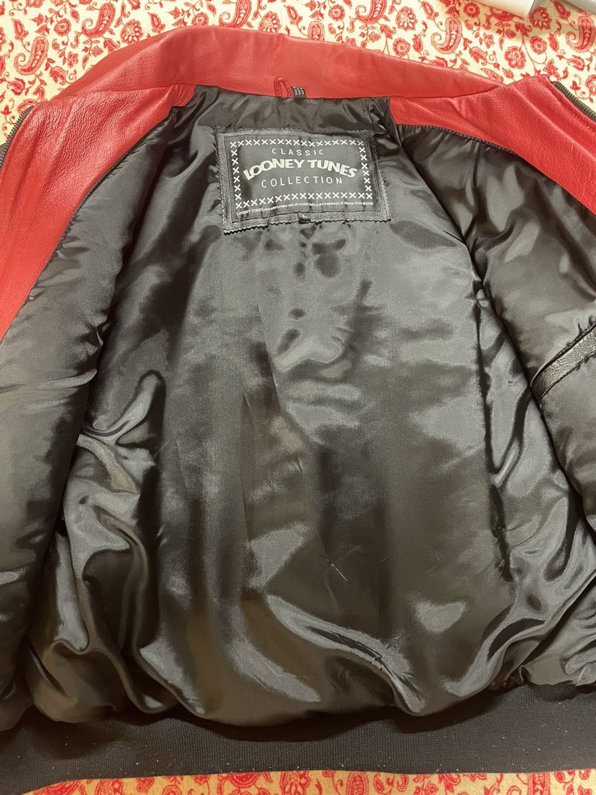 Vintage (BRAND NEW) Vintage Tweety Bird Leather Jacket Size US L / EU 52-54 / 3 - 7 Thumbnail