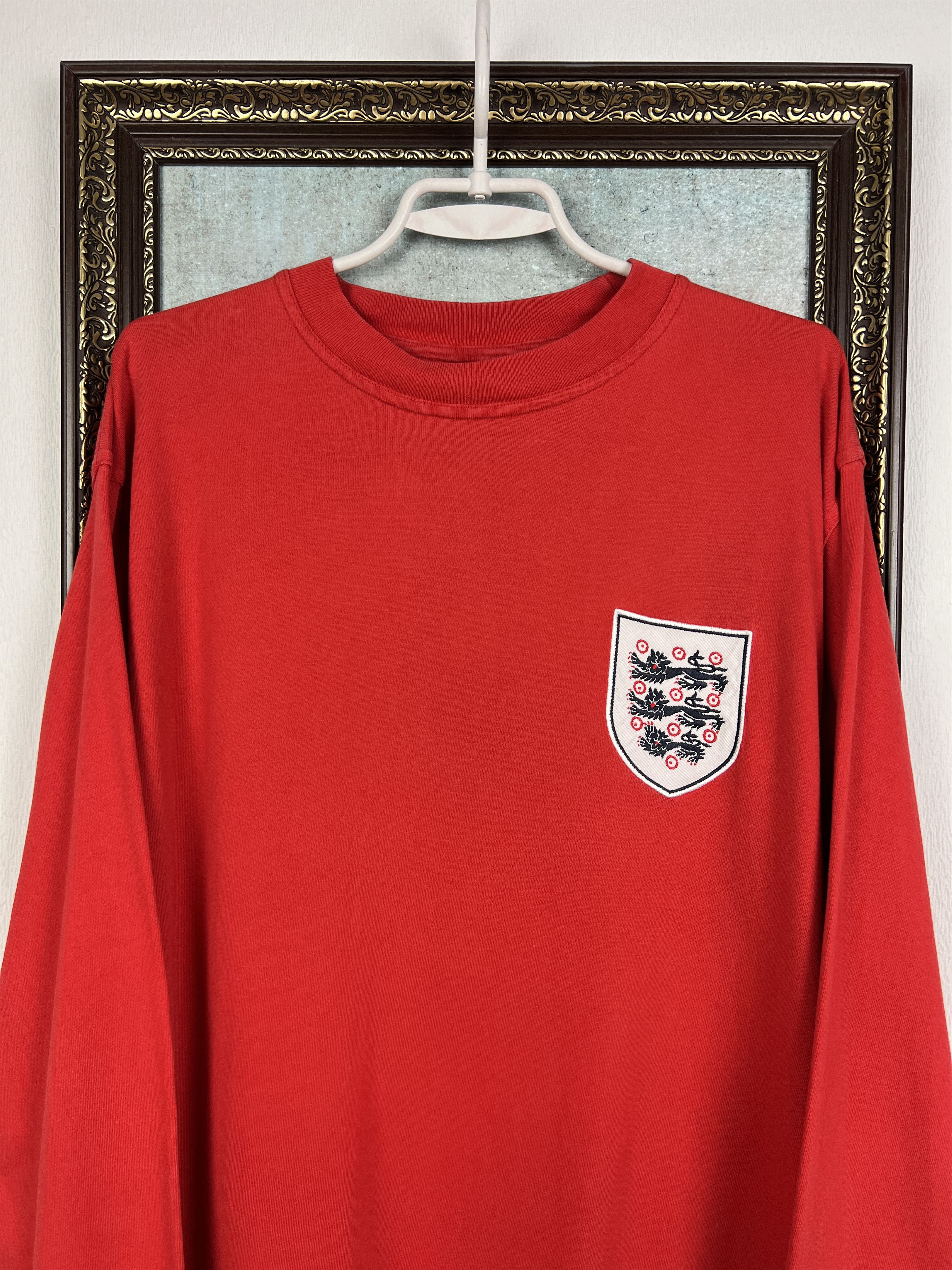 Umbro England Retro Replicas football shirt Long Sleeve Jersey Size US L / EU 52-54 / 3 - 2 Thumbnail