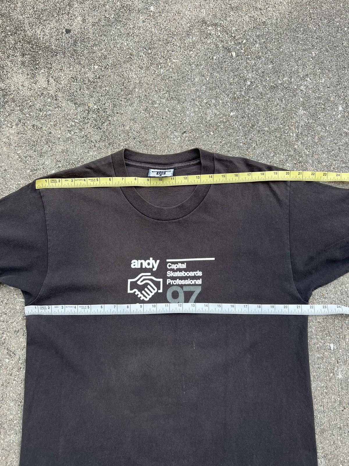 Vintage VTG 1997 Andy Stone Capital Skateboards Professional t shirt Size US L / EU 52-54 / 3 - 3 Thumbnail