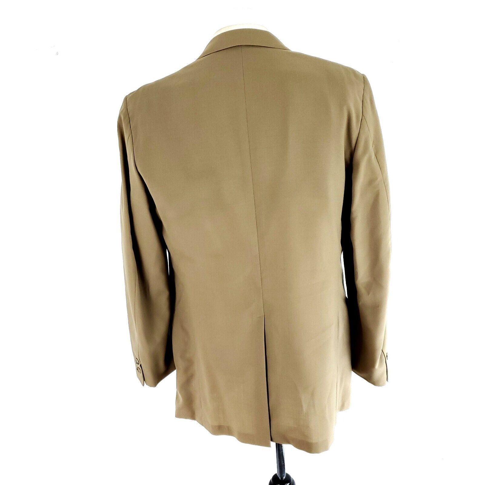 Brooks Brothers Brooks Brothers 346 Wool 3 Button Blazer 40L Tan Size 40L - 5 Thumbnail
