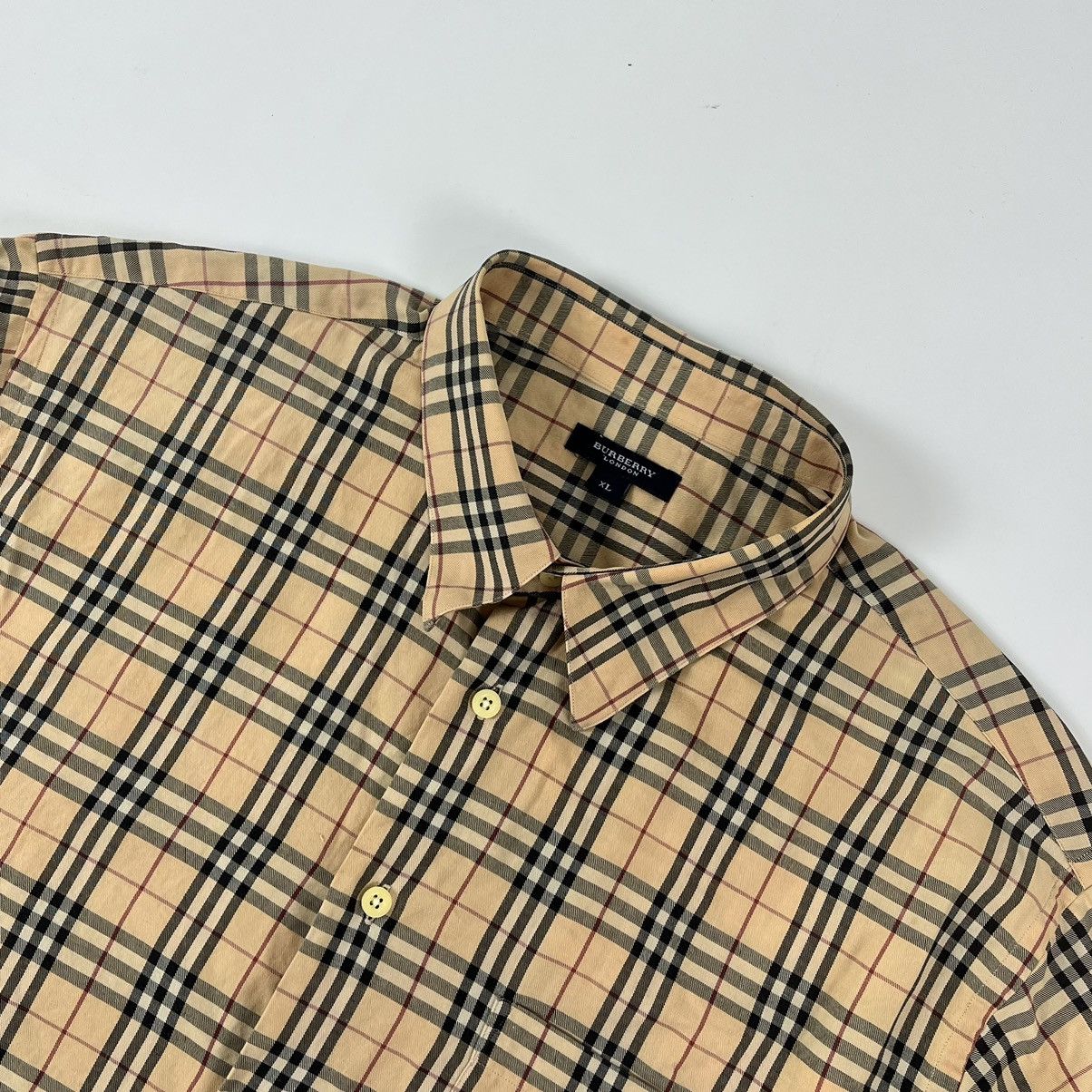 Burberry × Vintage Vintage Burberry polo Size US XL / EU 56 / 4 - 2 Thumbnail
