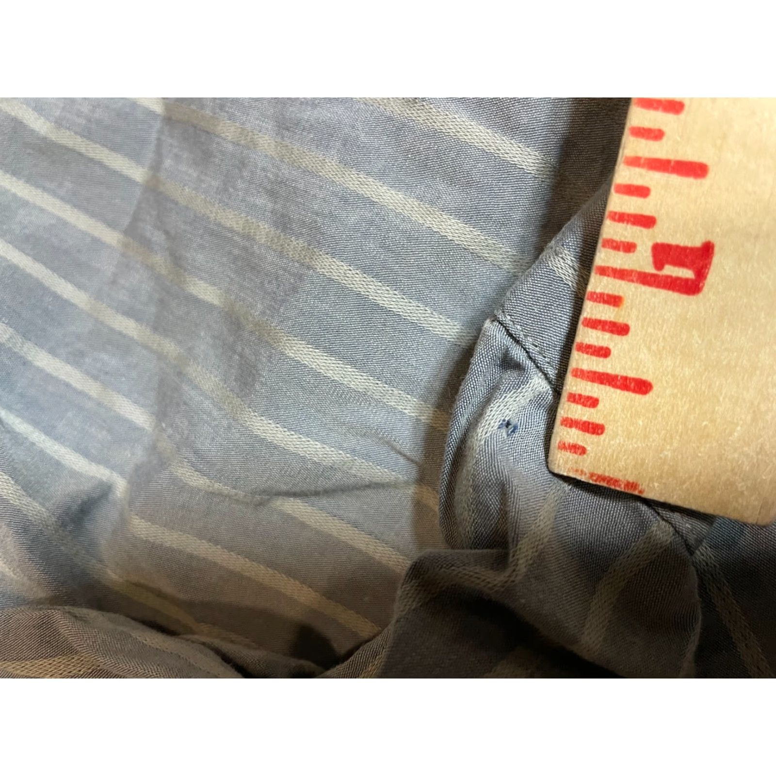 Calvin Klein **Calvin Klein XXL Men's Gray Striped Button-Up Shirt** User: **Calvin Klein Gray Men's XXL Striped Button-Up Shirt** Size US XXL / EU 58 / 5 - 3 Thumbnail